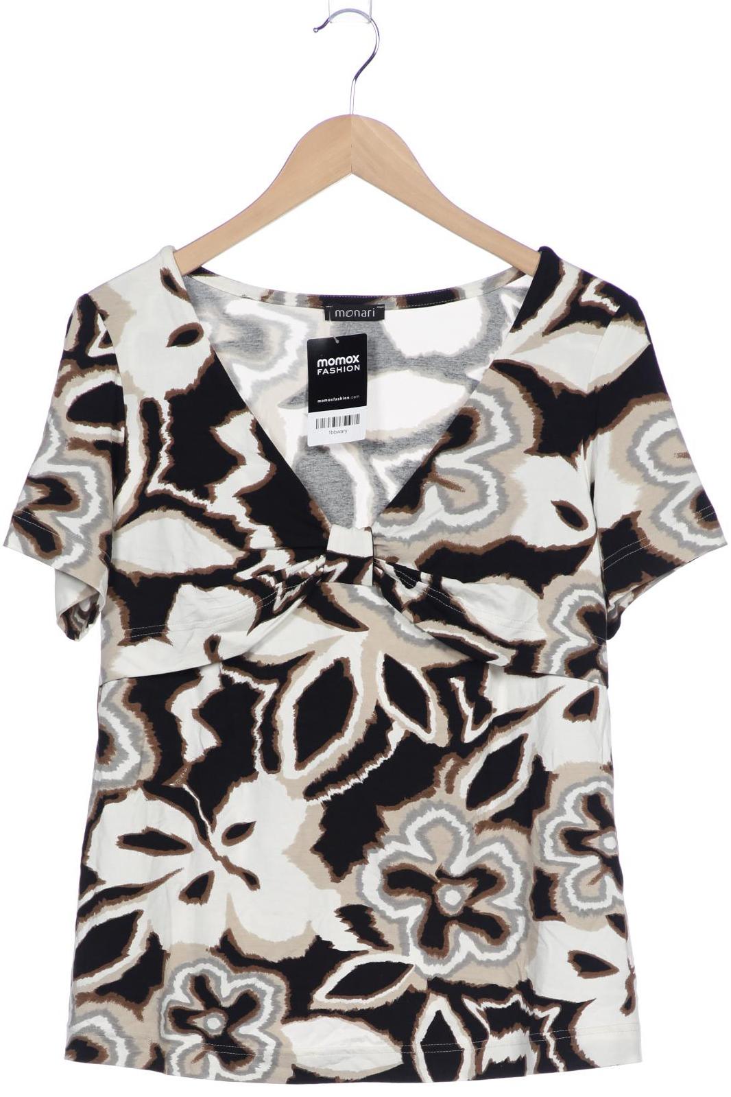 

monari Damen T-Shirt, schwarz, Gr. 44