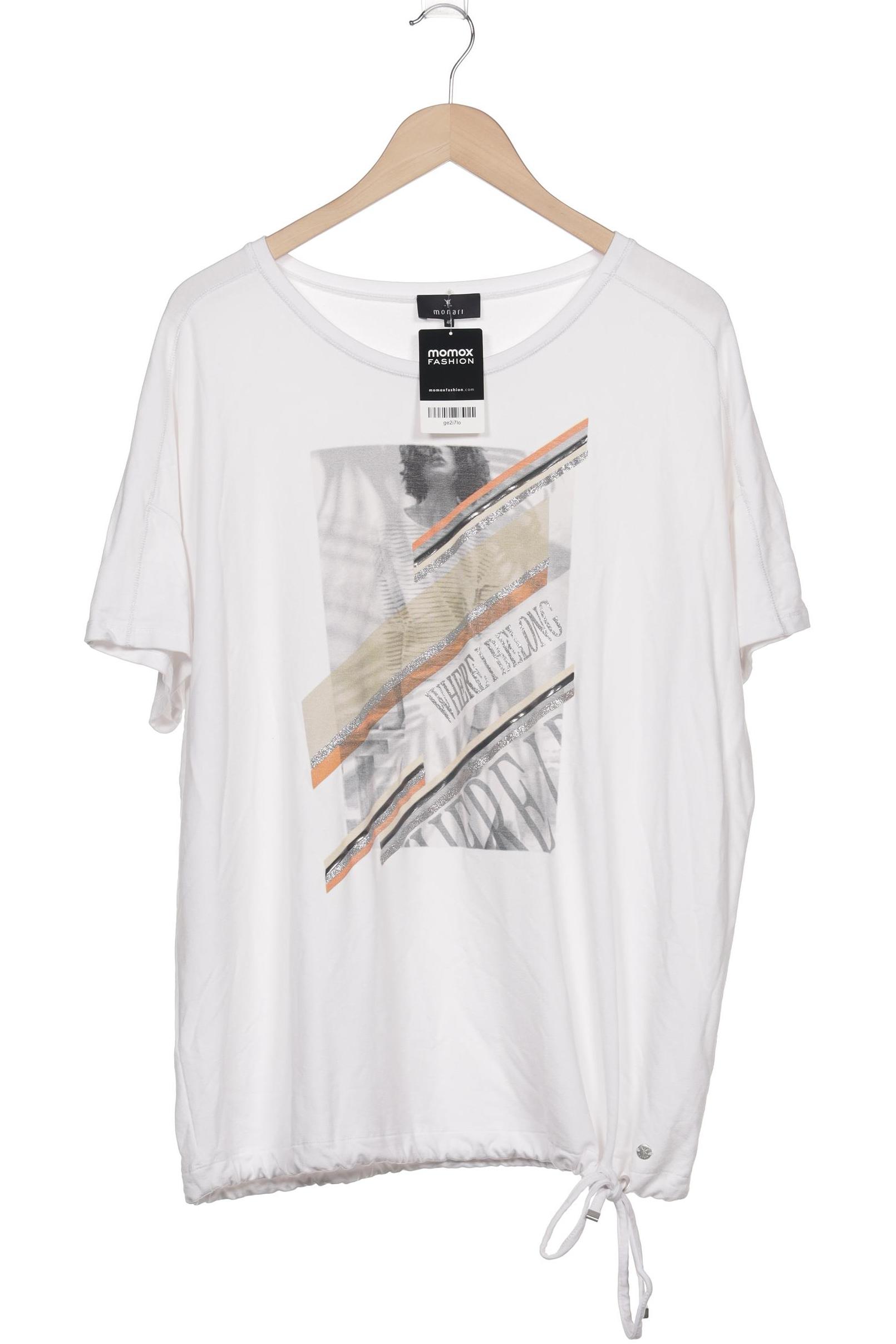 

monari Damen T-Shirt, weiß, Gr. 46