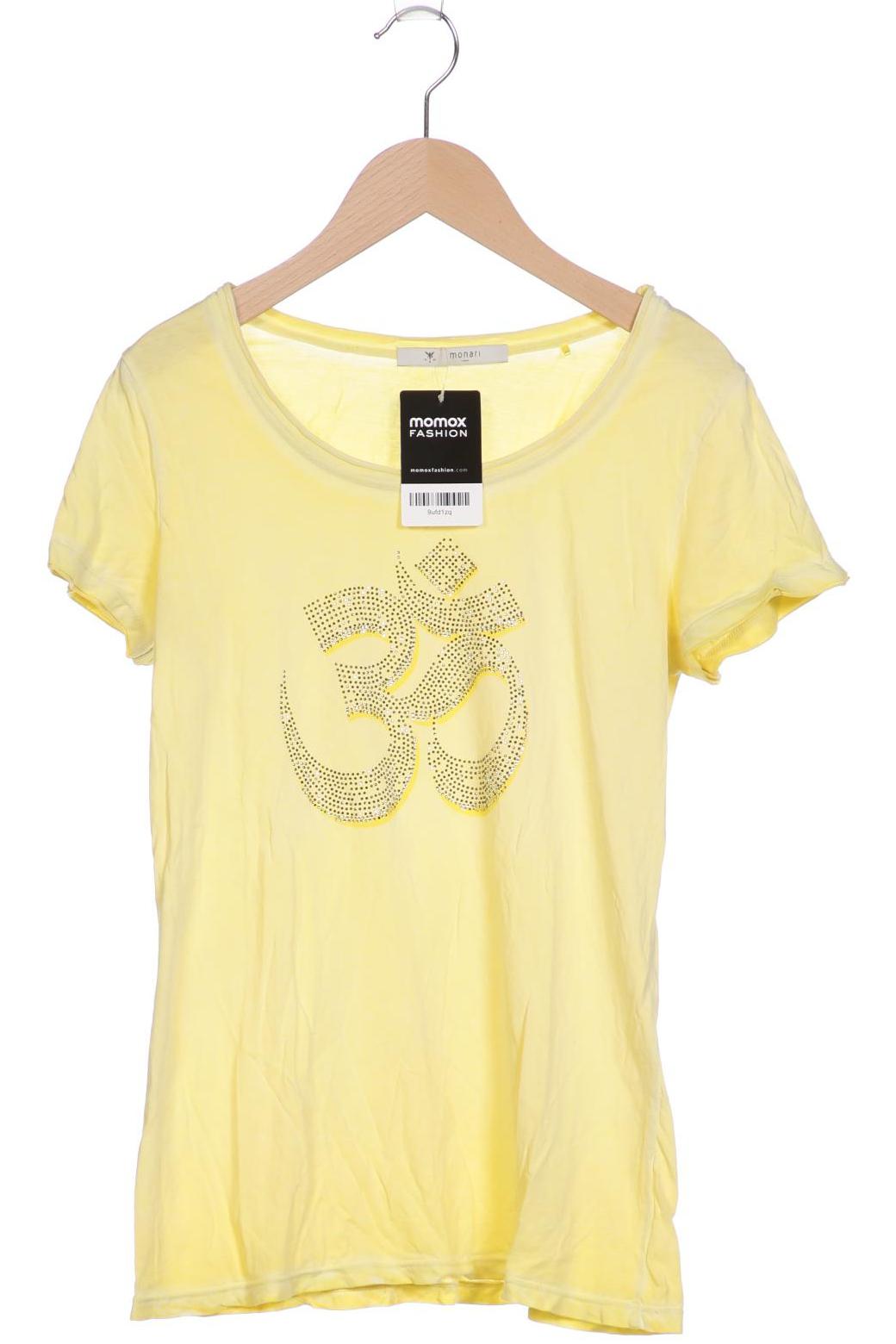 

monari Damen T-Shirt, gelb, Gr. 38