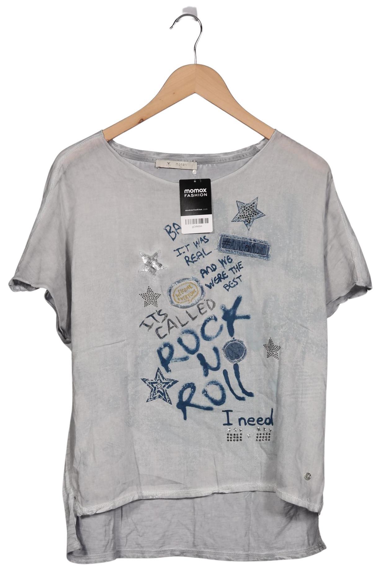 

monari Damen T-Shirt, grau, Gr. 42