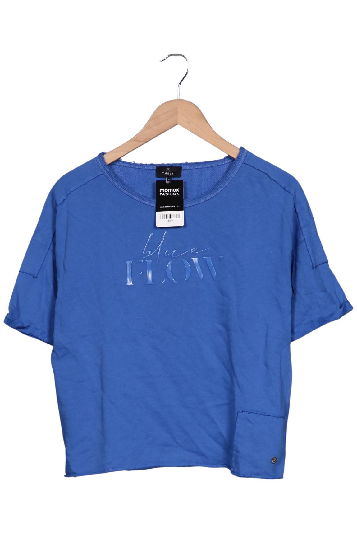 

monari Damen T-Shirt, blau, Gr. 38