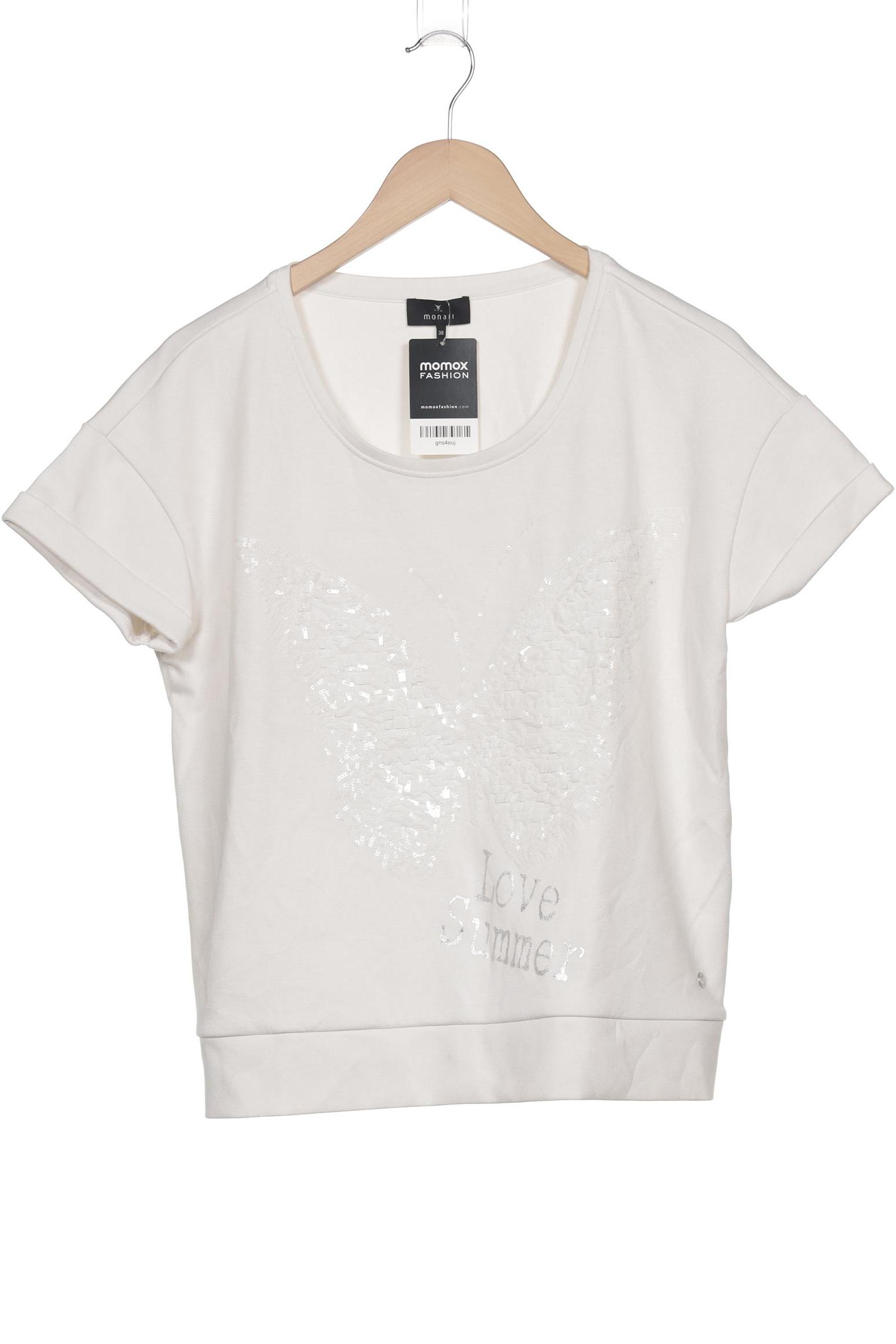 

monari Damen T-Shirt, weiß, Gr. 38