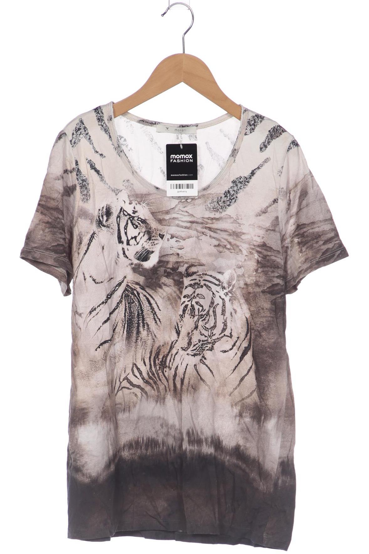 

monari Damen T-Shirt, braun, Gr. 38