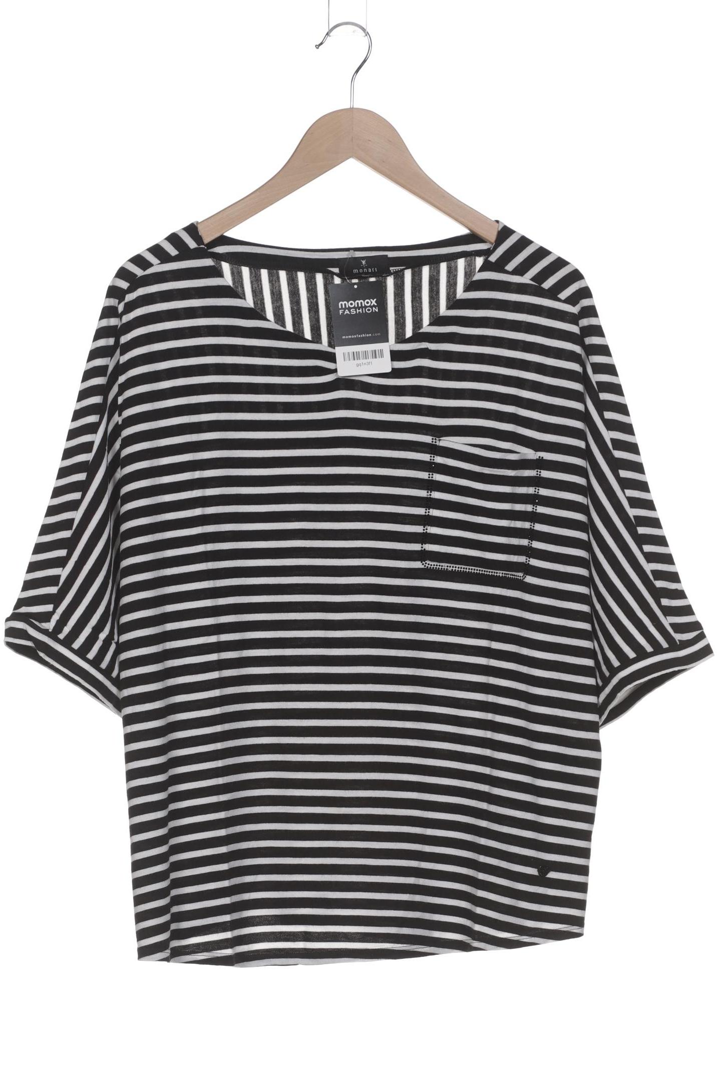 

monari Damen T-Shirt, schwarz, Gr. 46