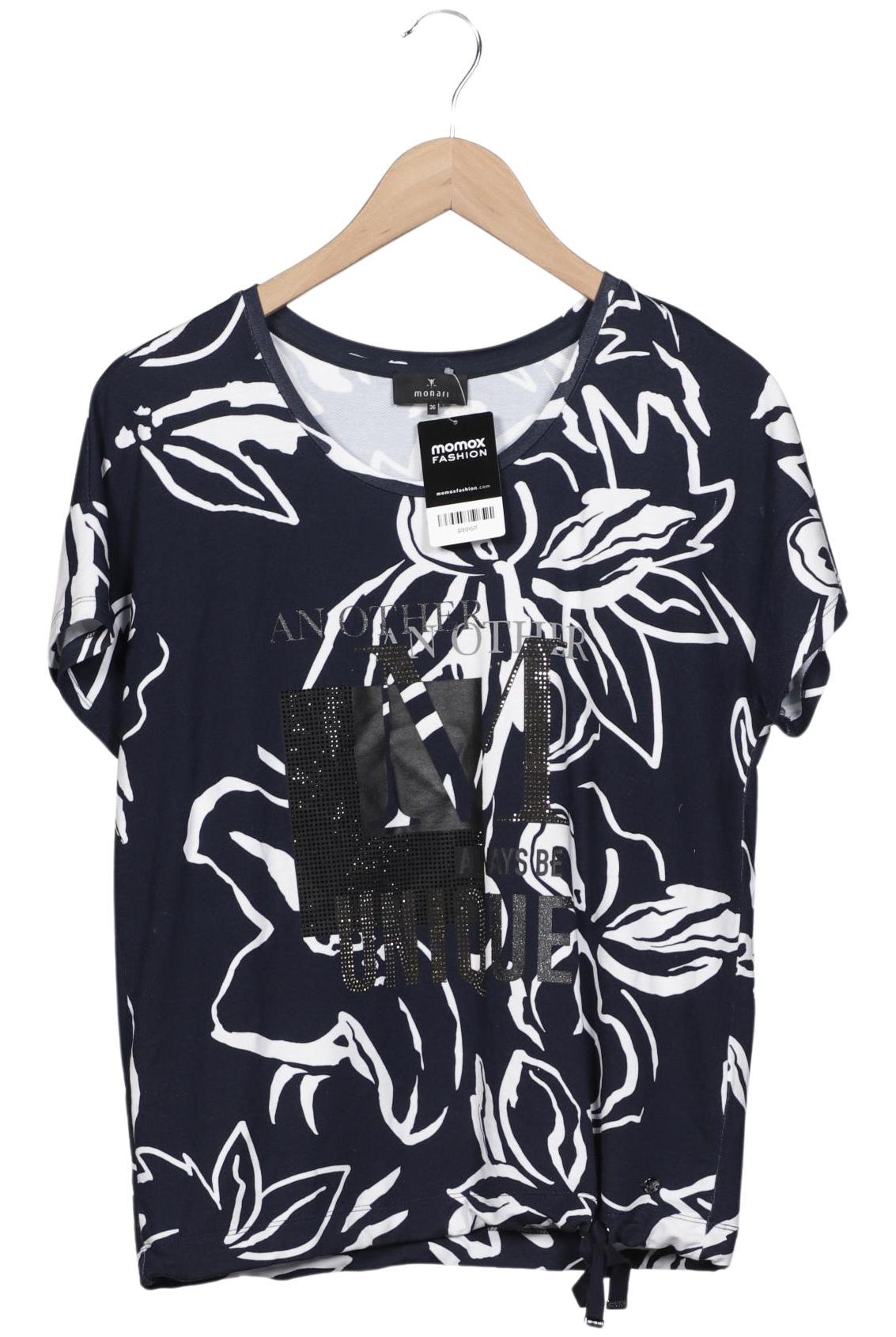 

monari Damen T-Shirt, marineblau, Gr. 36