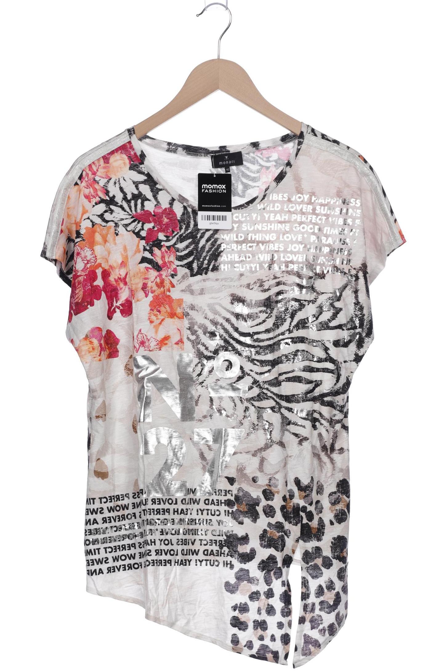 

monari Damen T-Shirt, mehrfarbig