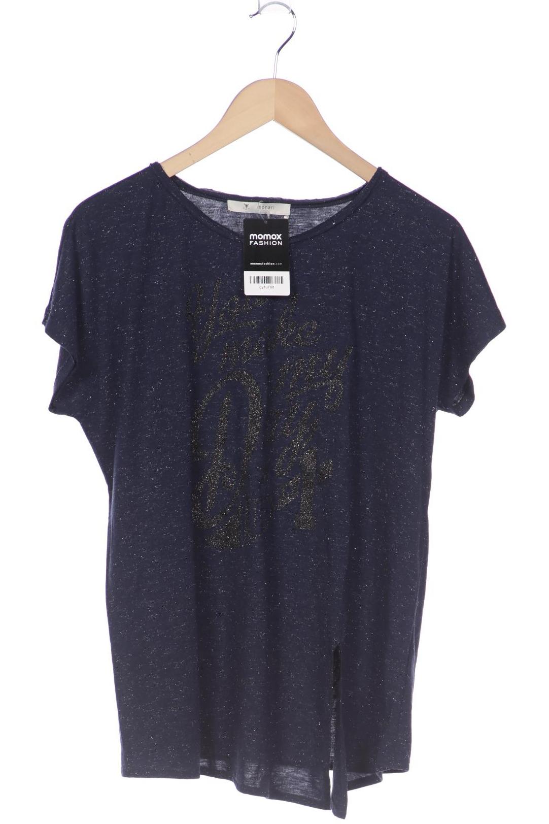 

monari Damen T-Shirt, marineblau