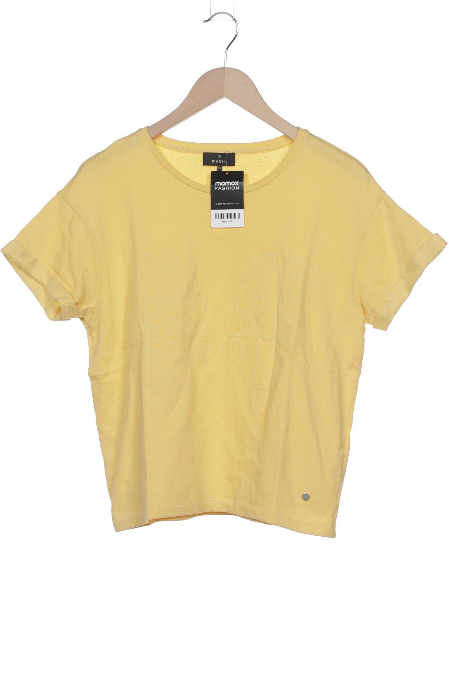 

monari Damen T-Shirt, gelb, Gr. 38