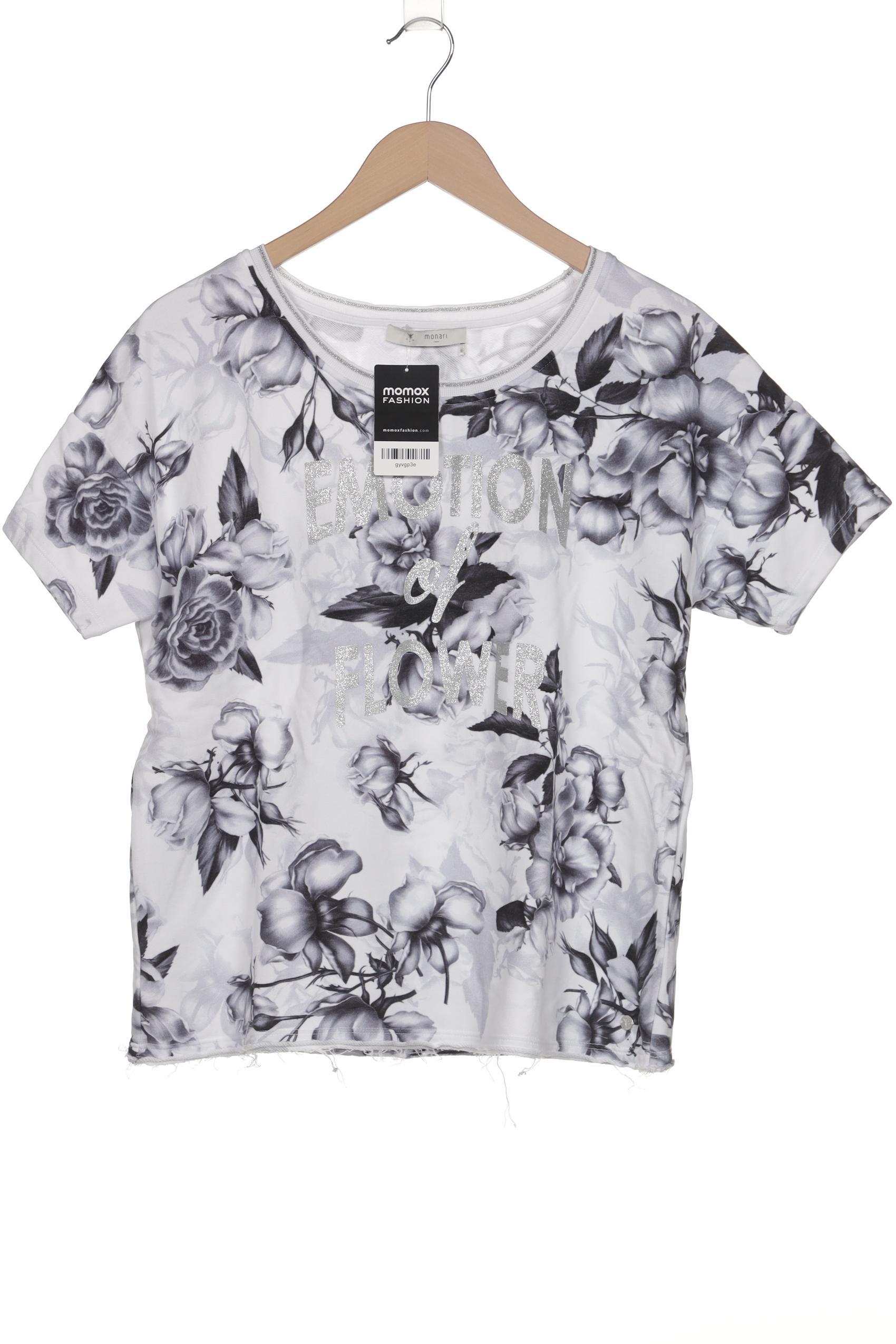 

monari Damen T-Shirt, weiß