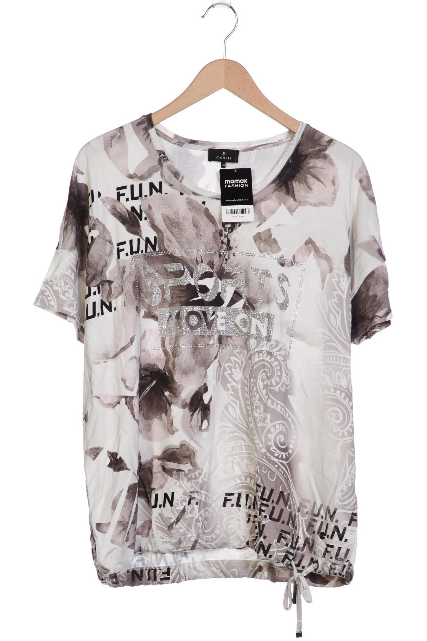 

monari Damen T-Shirt, grau, Gr. 46