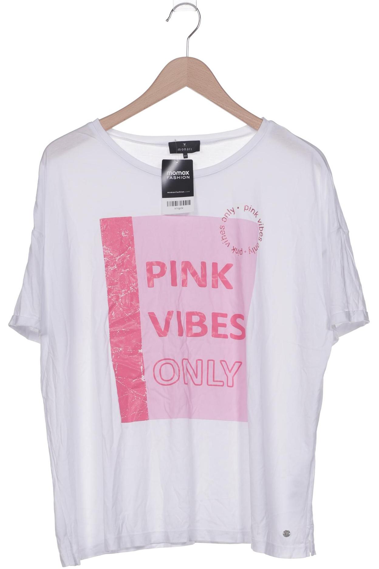 

monari Damen T-Shirt, weiß, Gr. 44