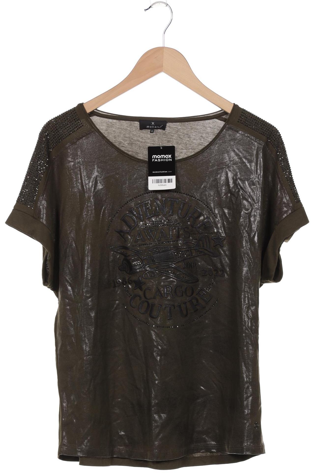 

monari Damen T-Shirt, grün, Gr. 40