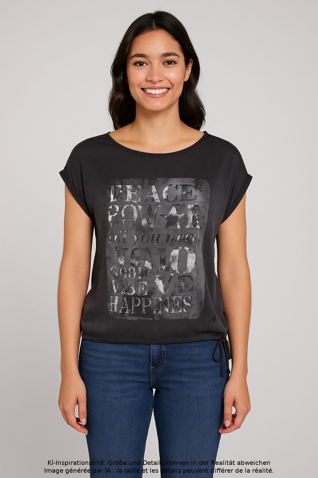 

monari Damen T-Shirt, mehrfarbig, Gr. 38