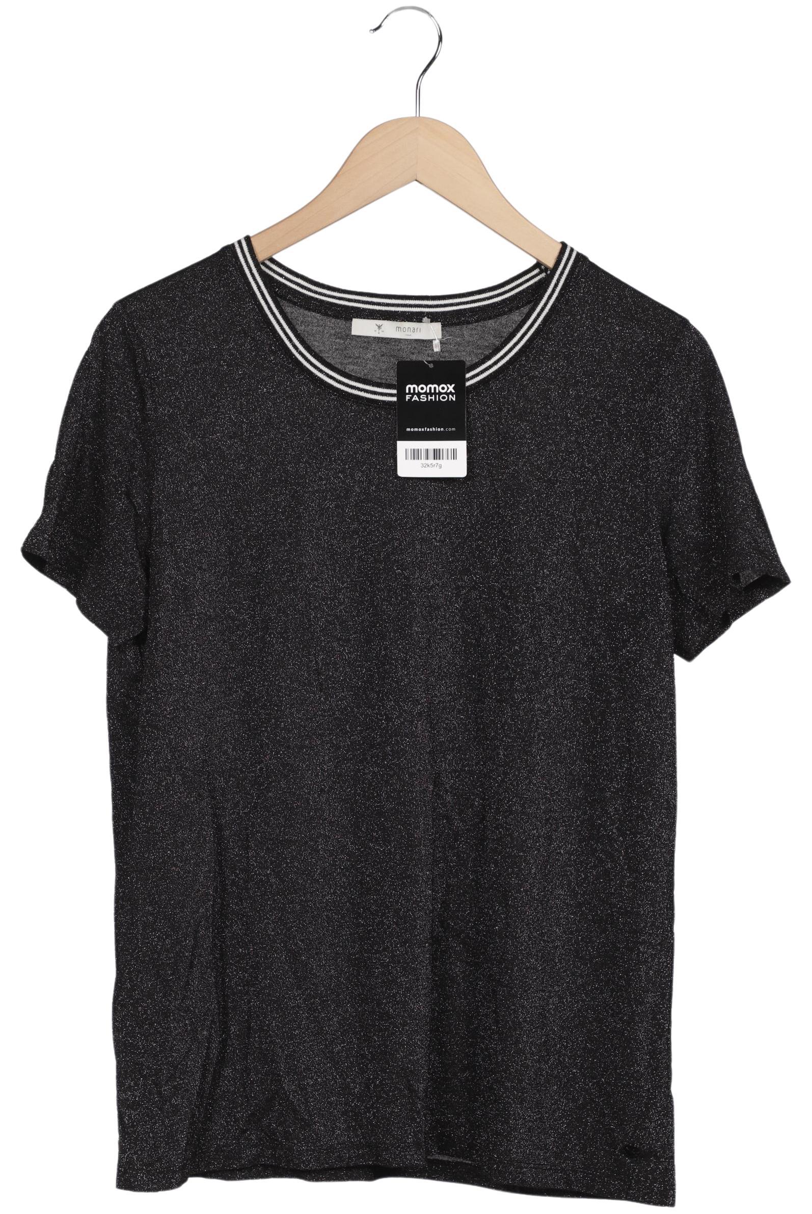 

monari Damen T-Shirt, schwarz, Gr. 38
