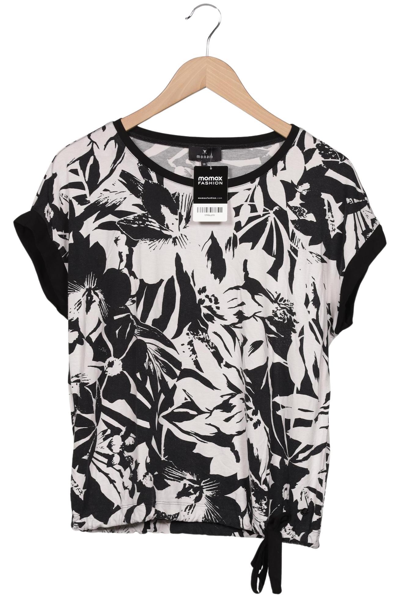 

monari Damen T-Shirt, schwarz, Gr. 38