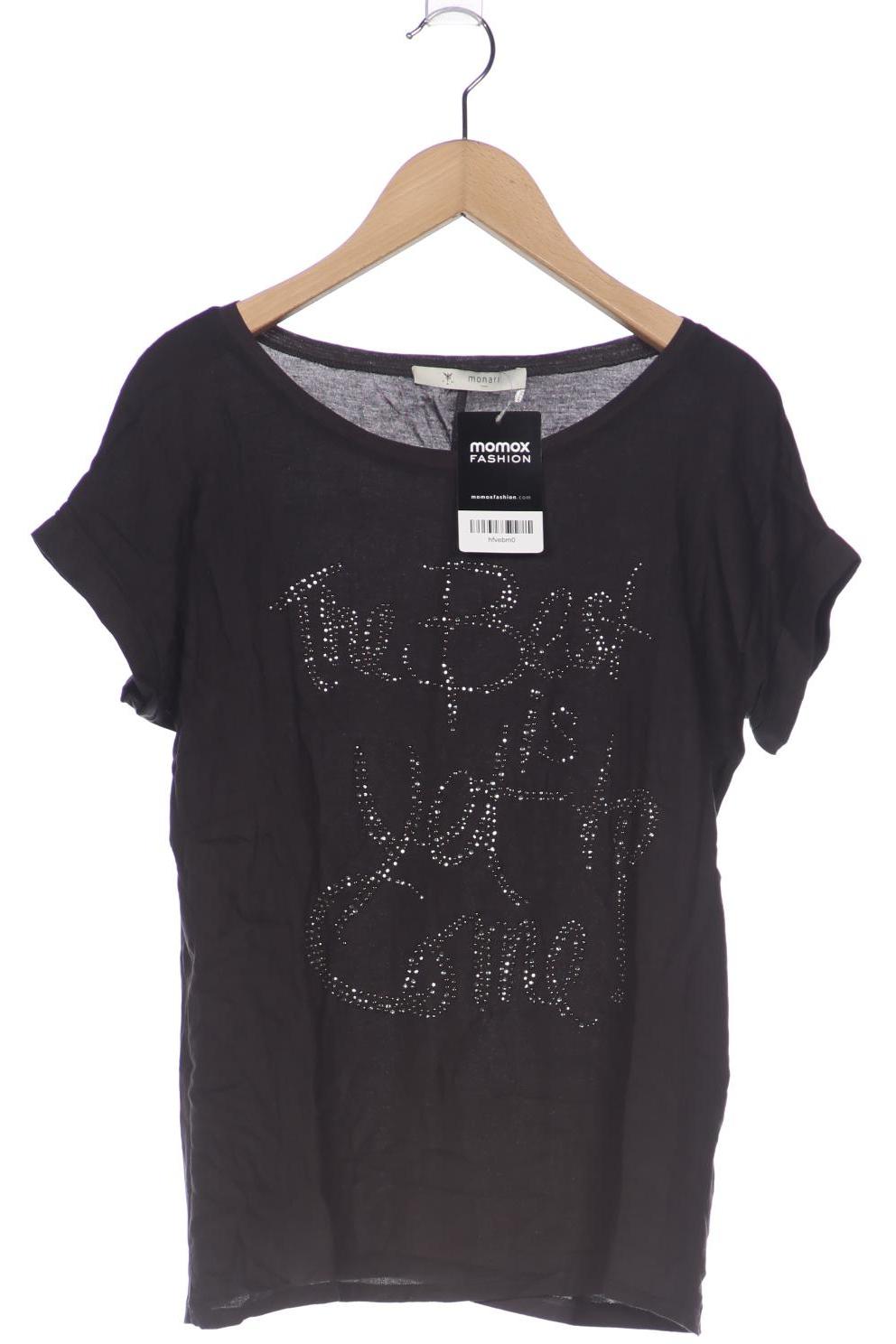 

monari Damen T-Shirt, schwarz, Gr. 34