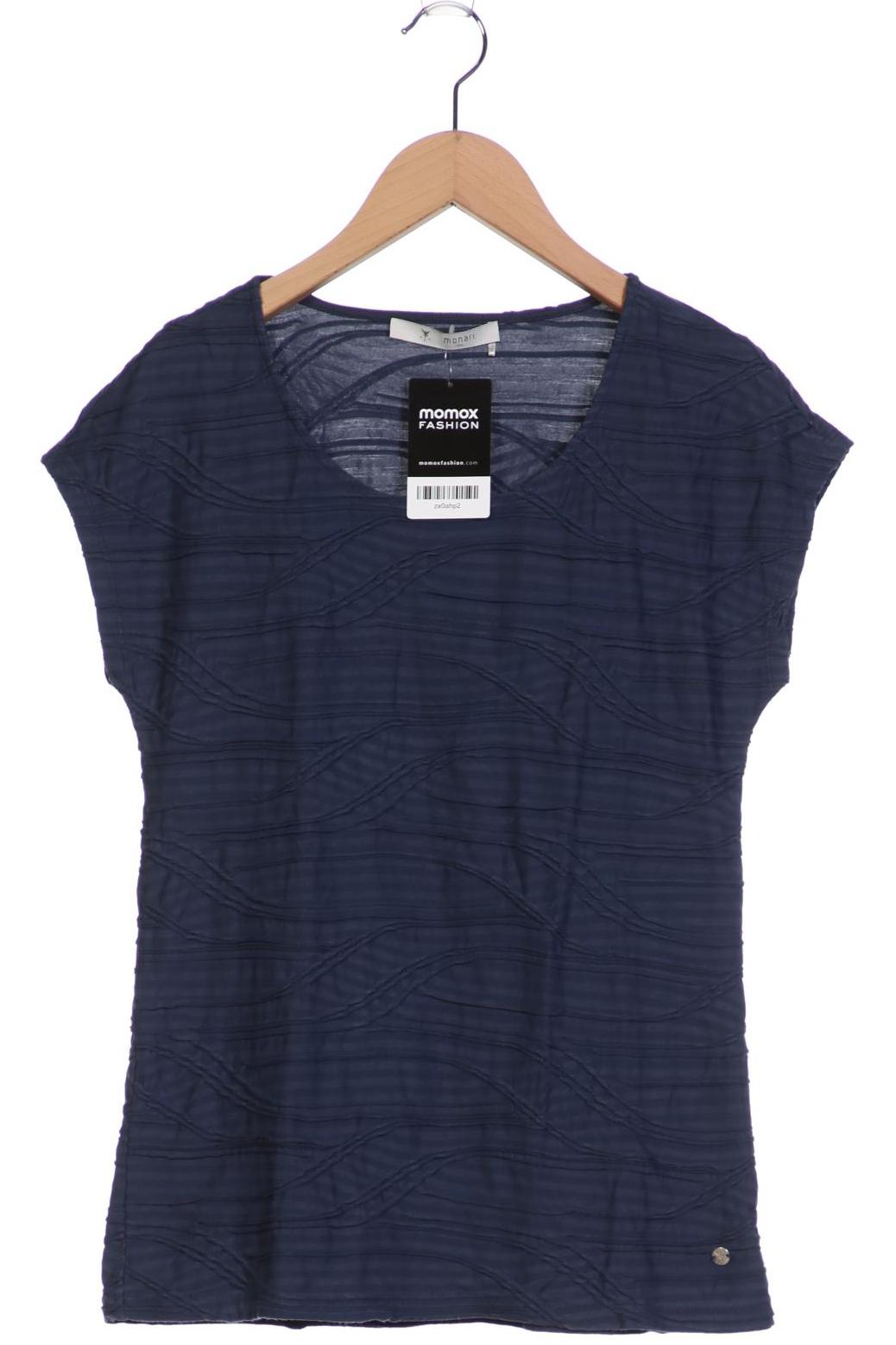 

monari Damen T-Shirt, marineblau