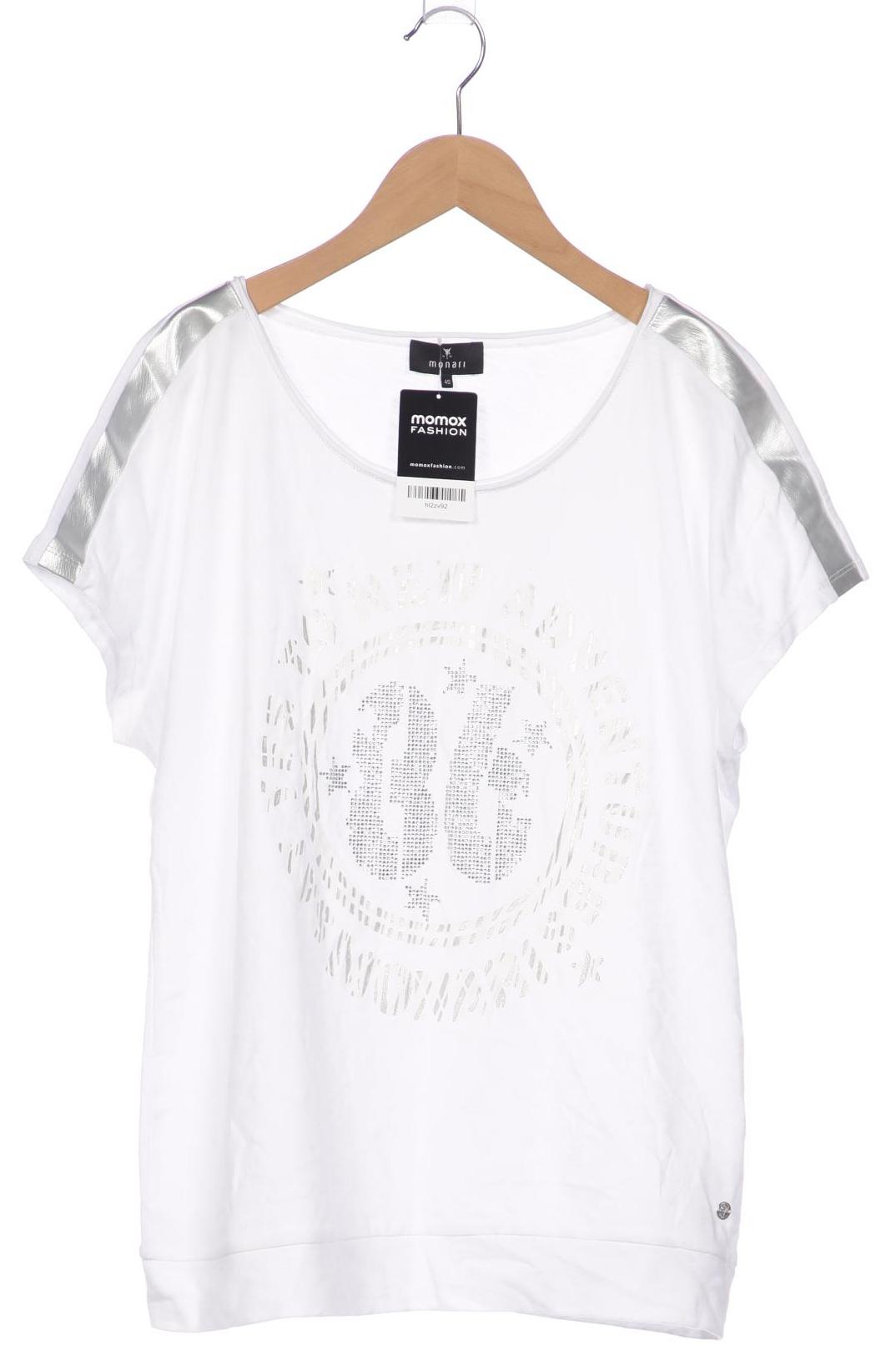 

monari Damen T-Shirt, weiß, Gr. 40