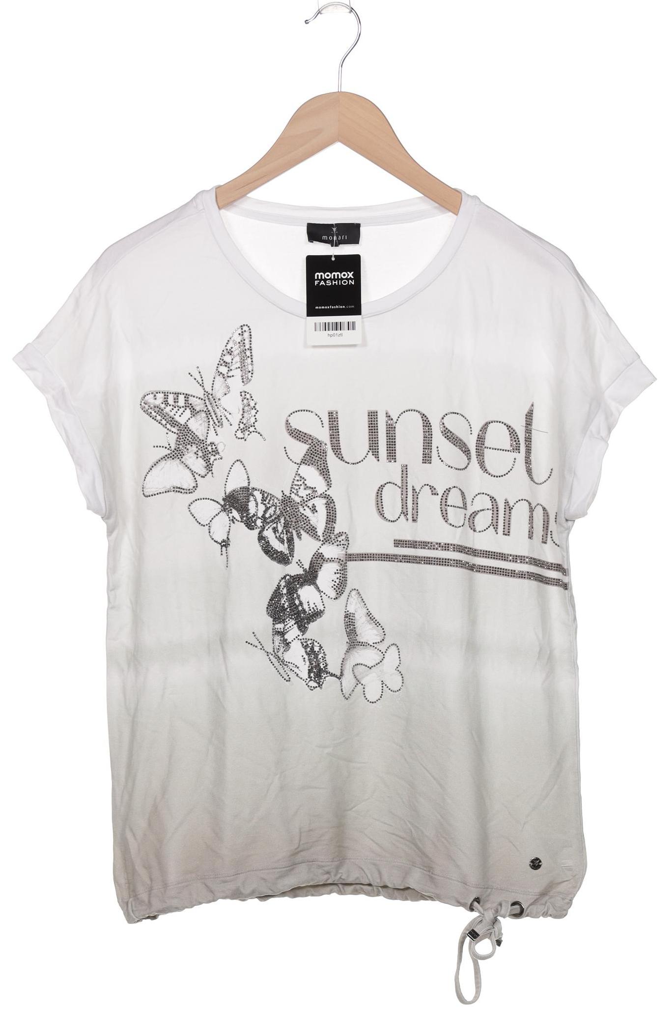 

monari Damen T-Shirt, weiß, Gr. 38