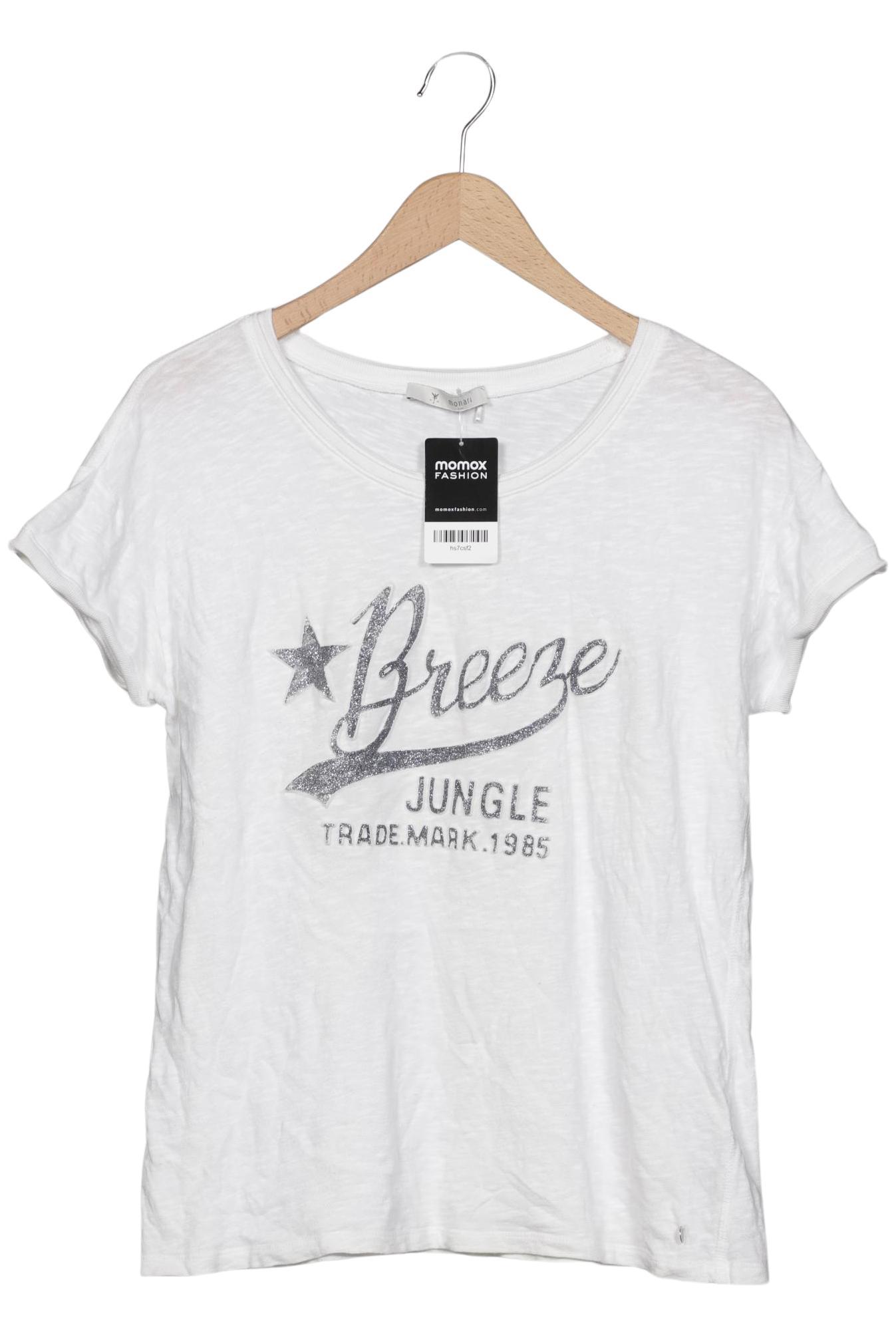 

monari Damen T-Shirt, weiß, Gr. 38