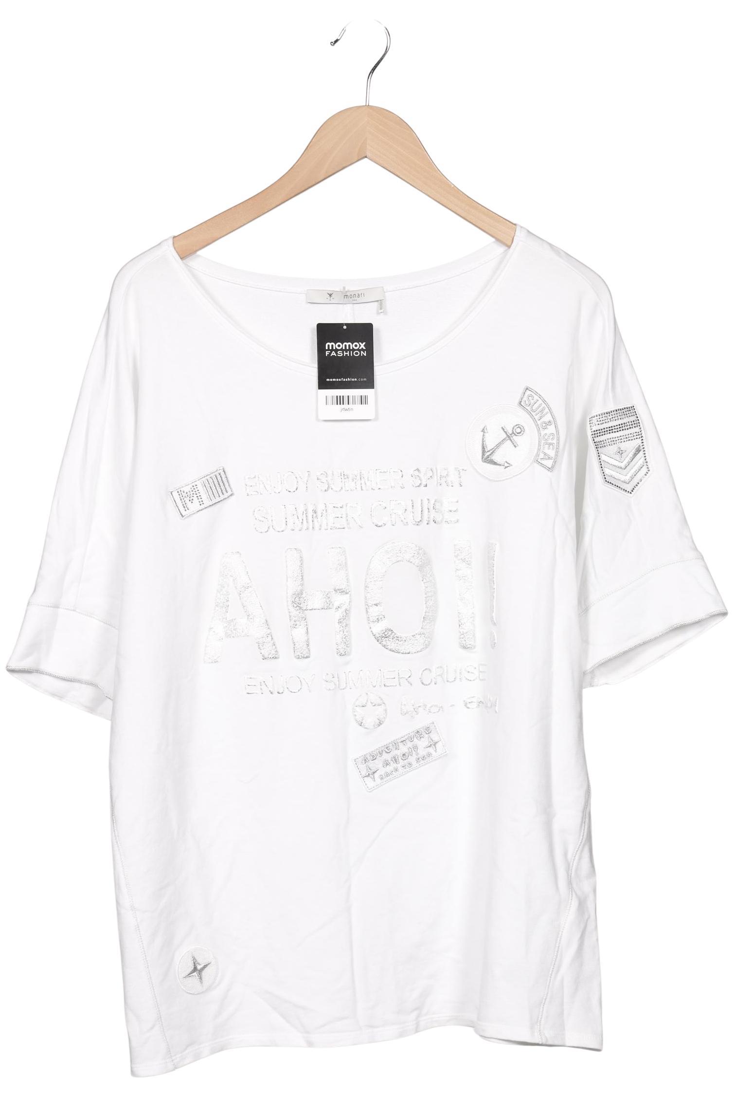 

monari Damen T-Shirt, weiß, Gr. 36