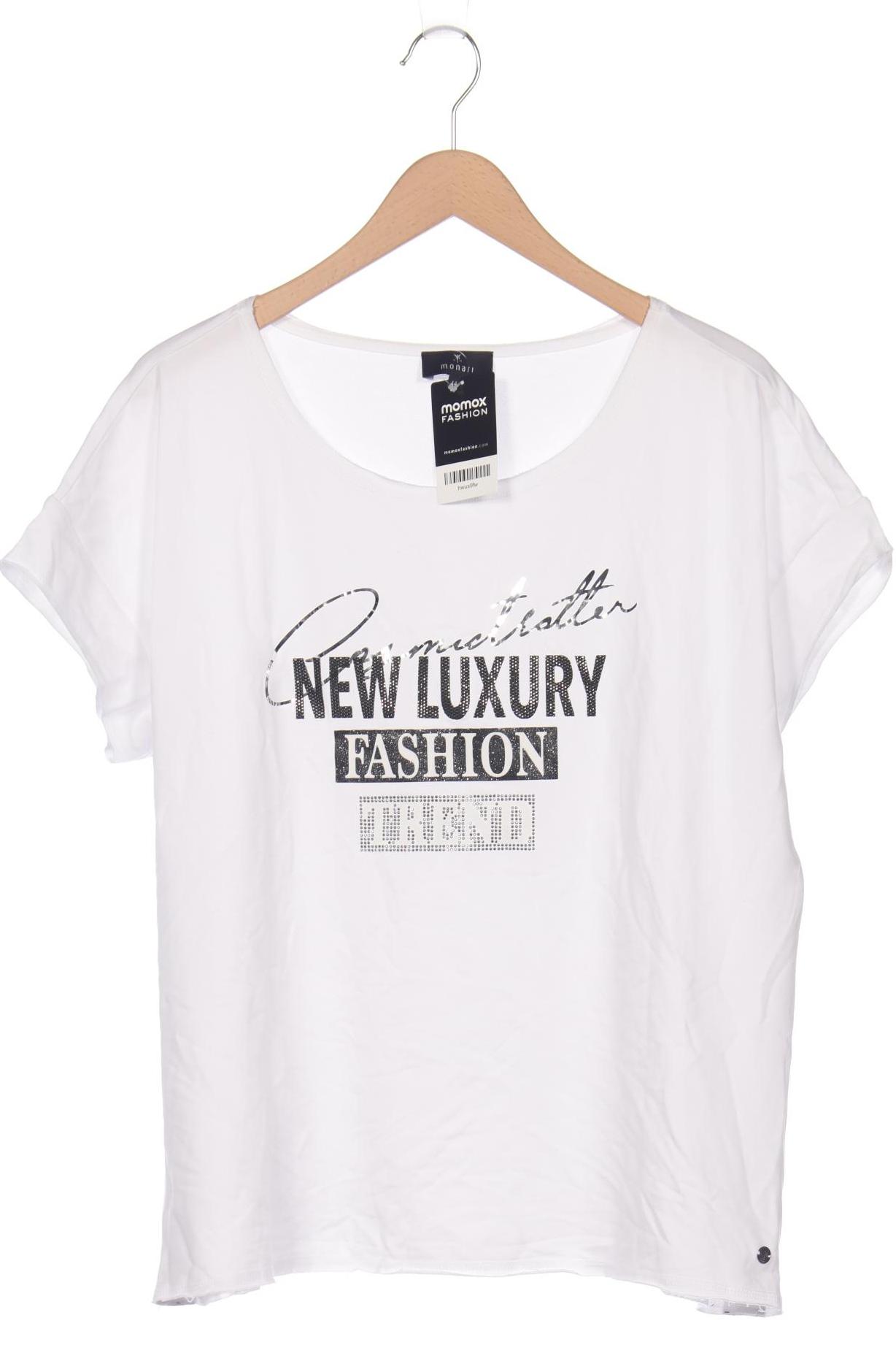 

monari Damen T-Shirt, weiß, Gr. 44