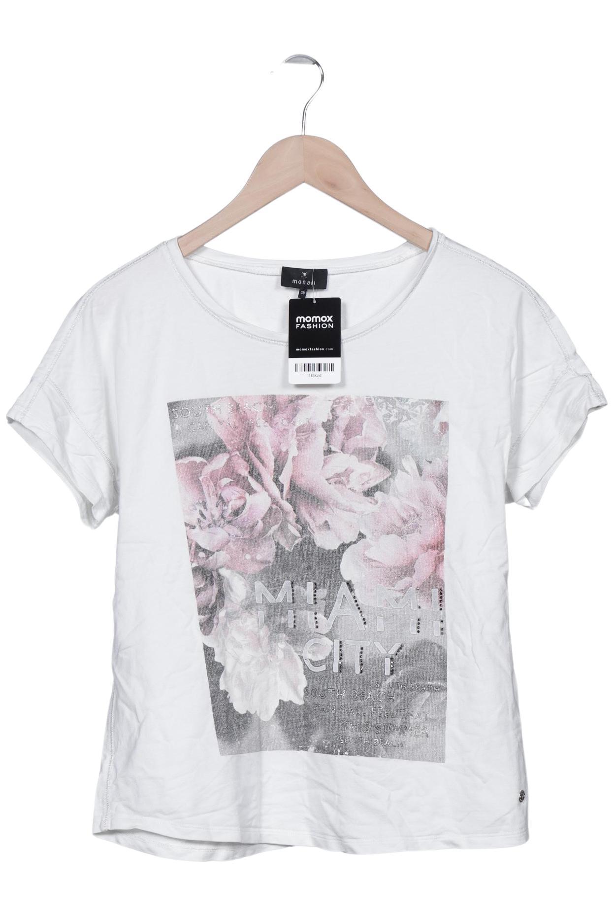 

monari Damen T-Shirt, weiß, Gr. 38