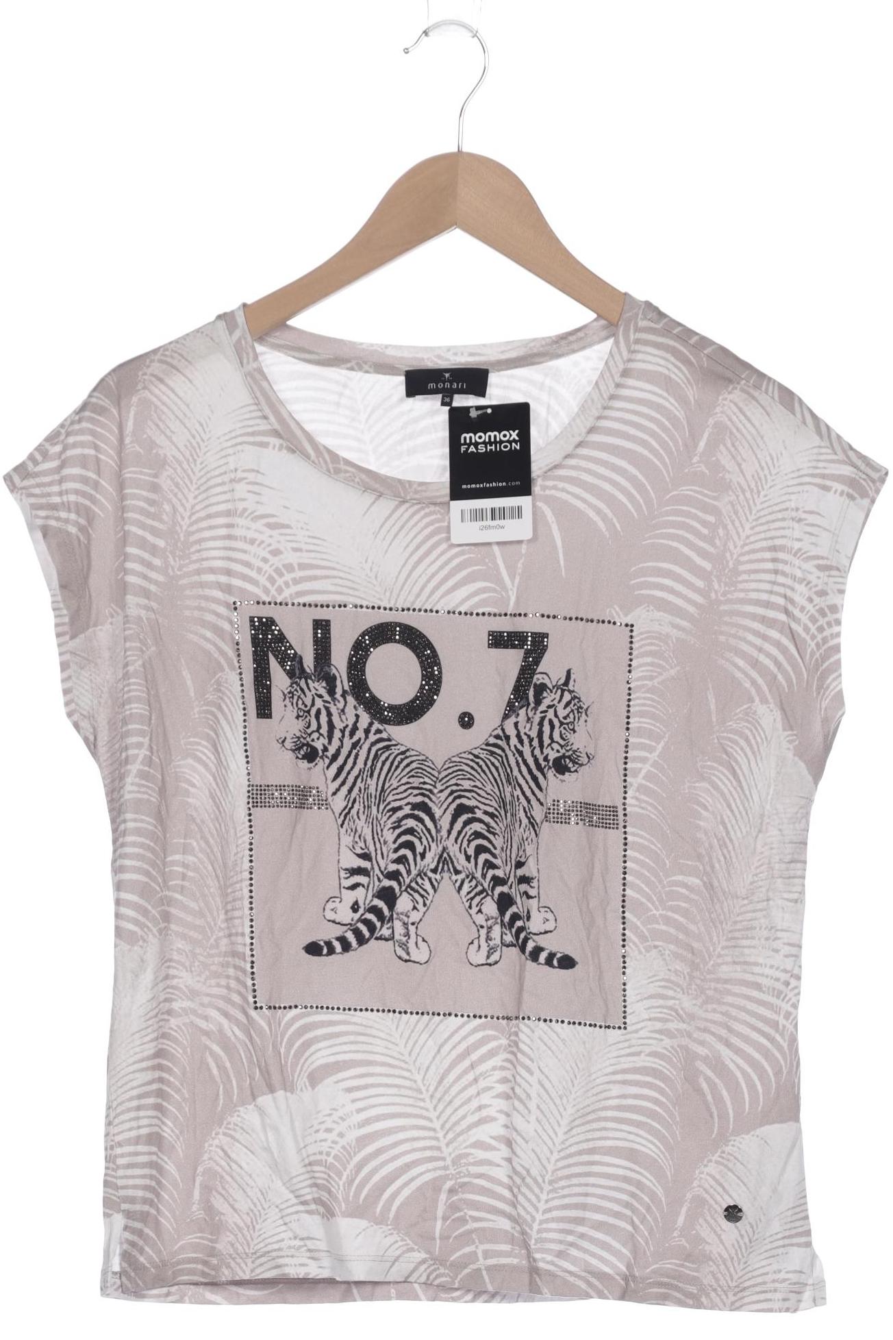 

monari Damen T-Shirt, grau, Gr. 36