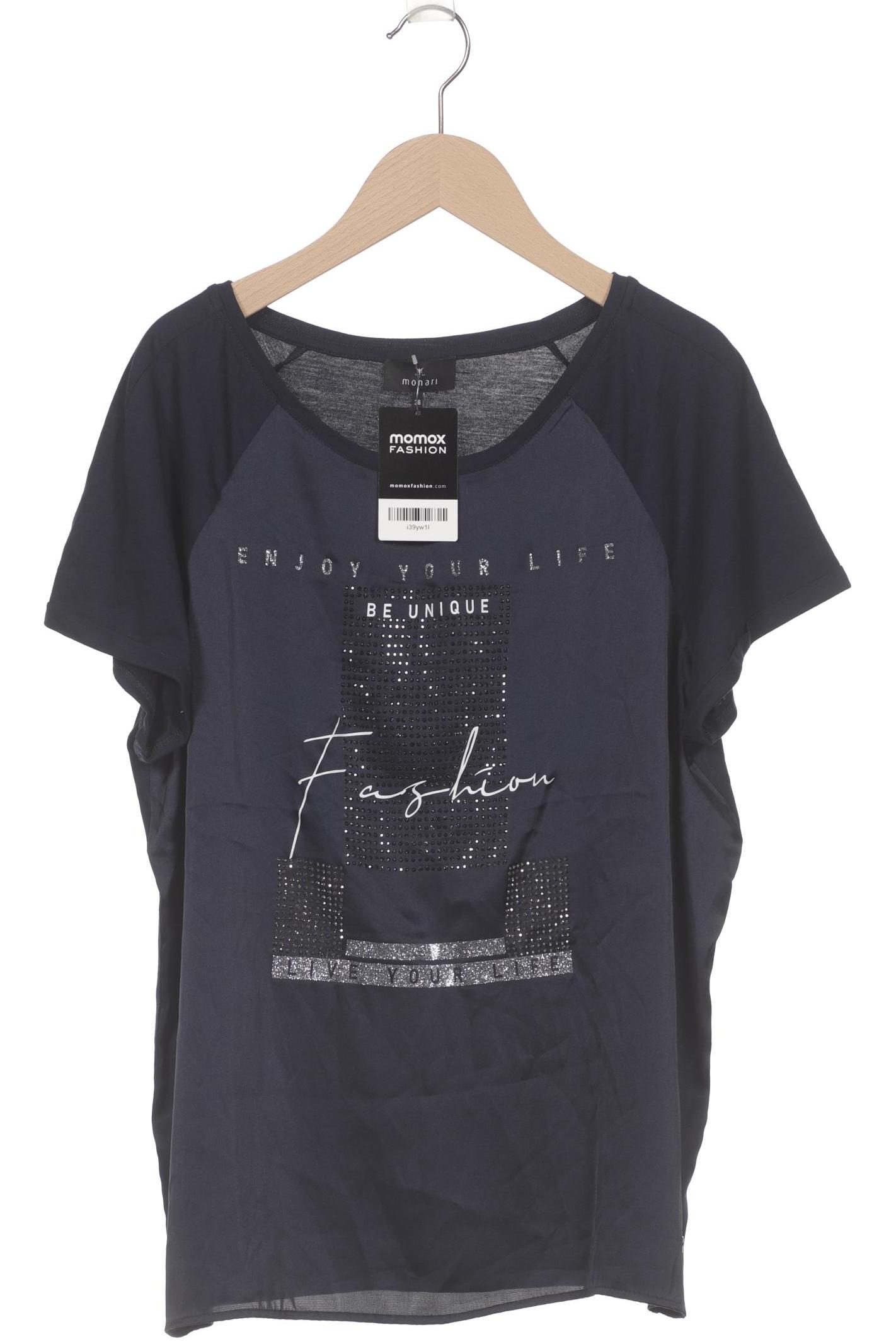 

monari Damen T-Shirt, marineblau, Gr. 38