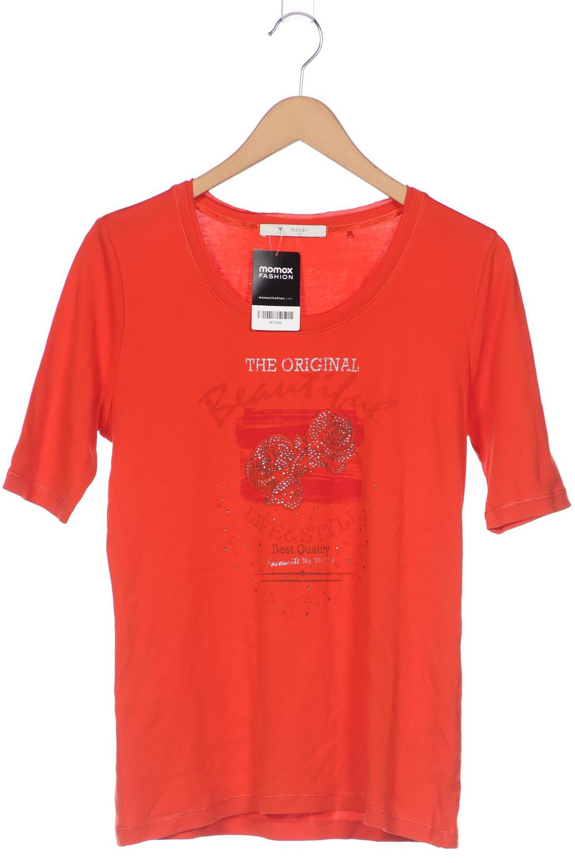 

monari Damen T-Shirt, orange, Gr. 38