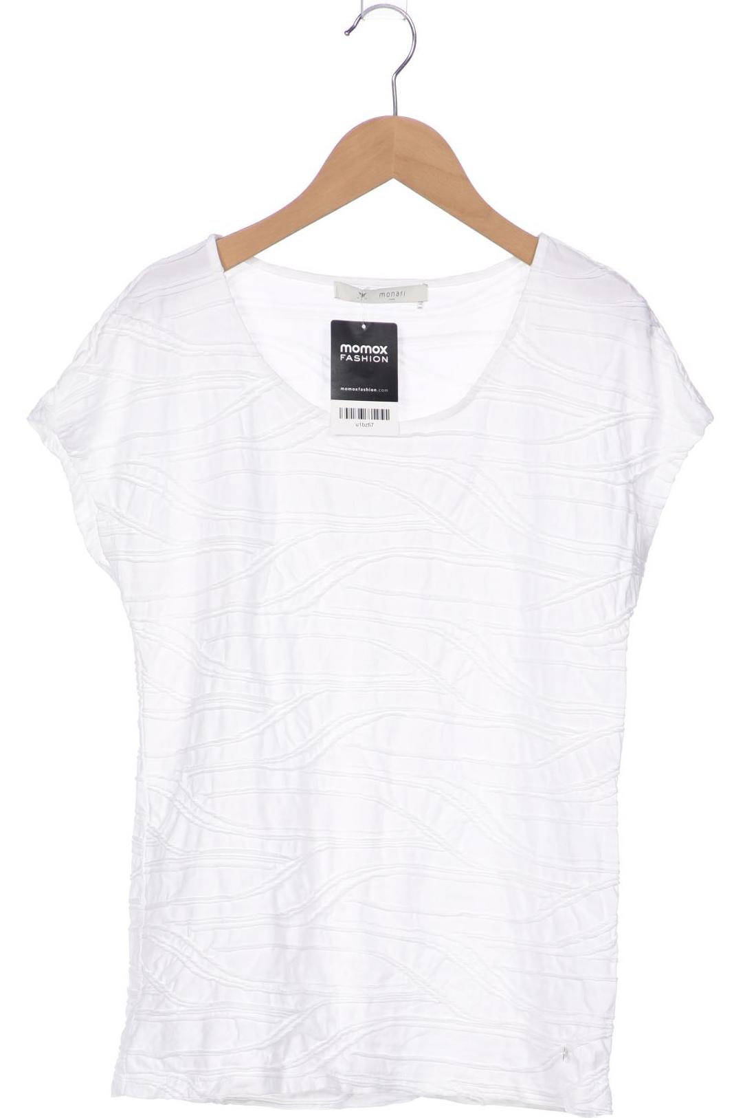 

monari Damen T-Shirt, weiß, Gr. 36