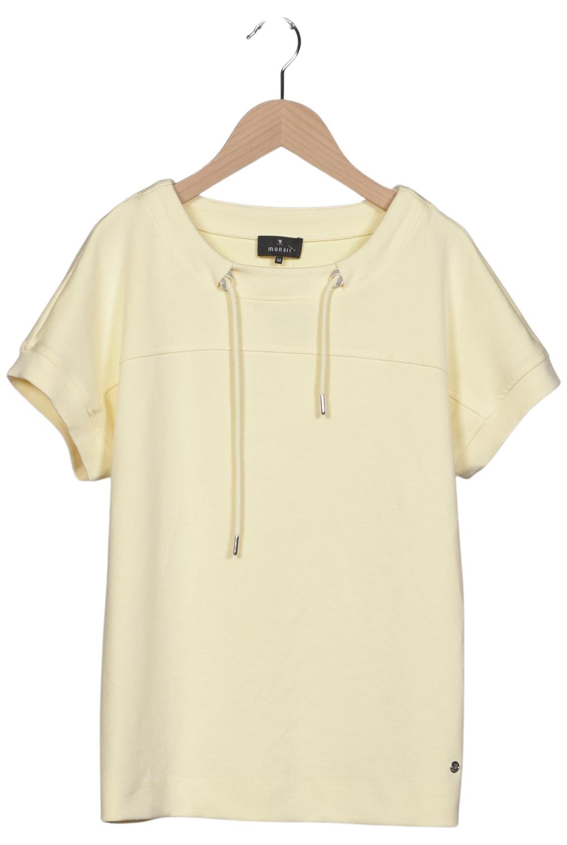 

monari Damen T-Shirt, gelb, Gr. 34