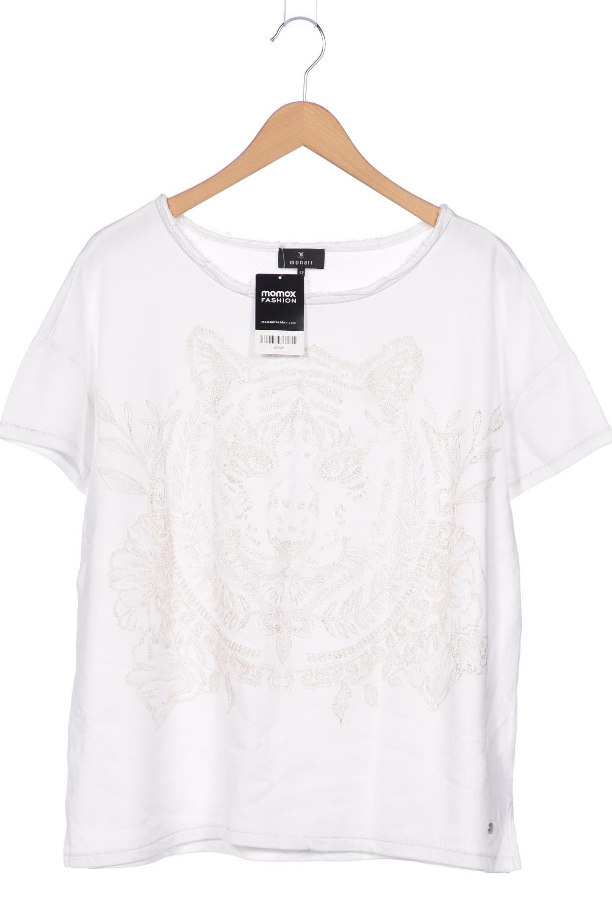 

monari Damen T-Shirt, weiß, Gr. 42