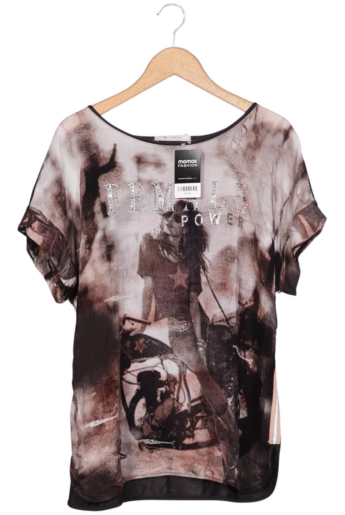 

monari Damen T-Shirt, braun, Gr. 42