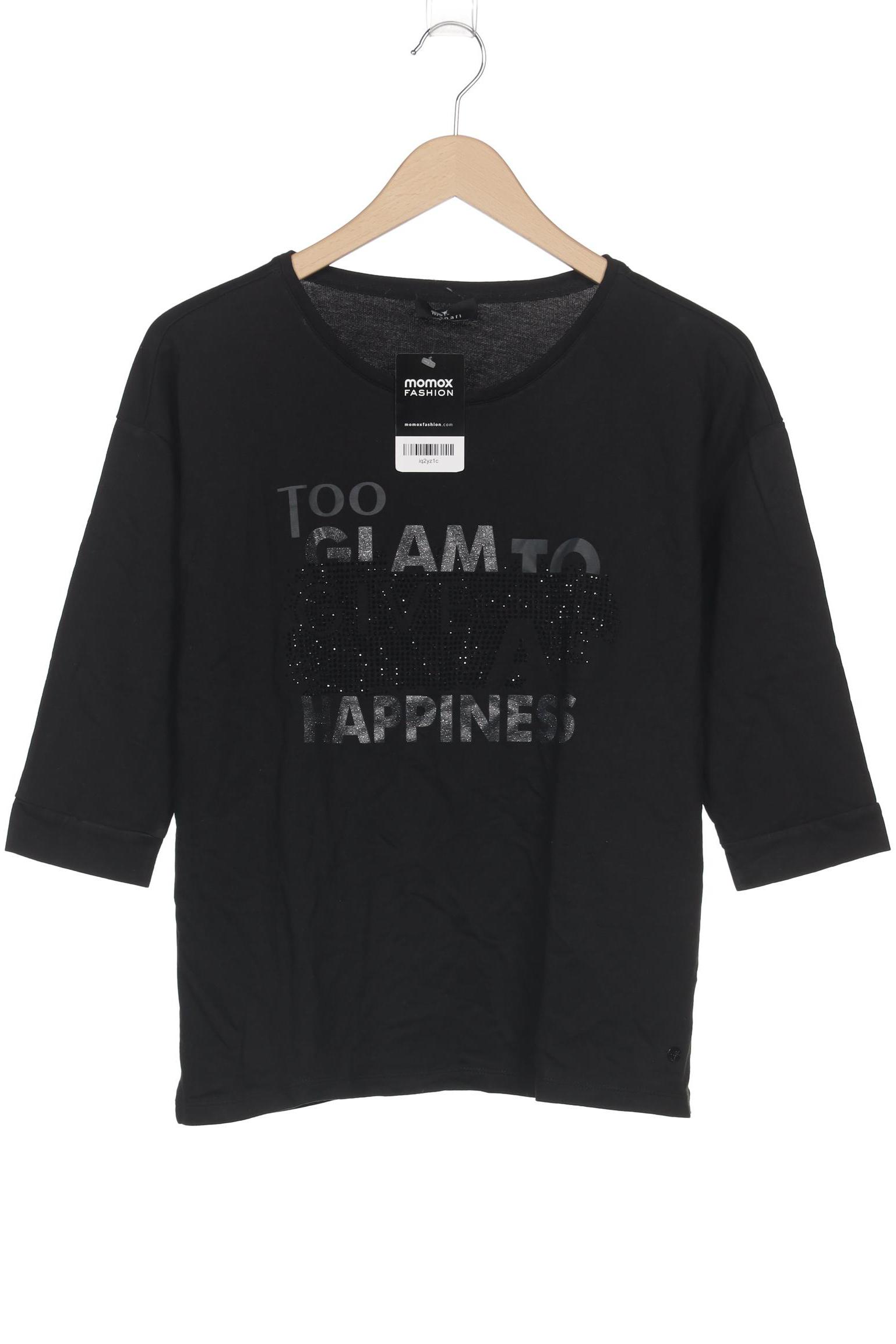 

monari Damen T-Shirt, schwarz, Gr. 38