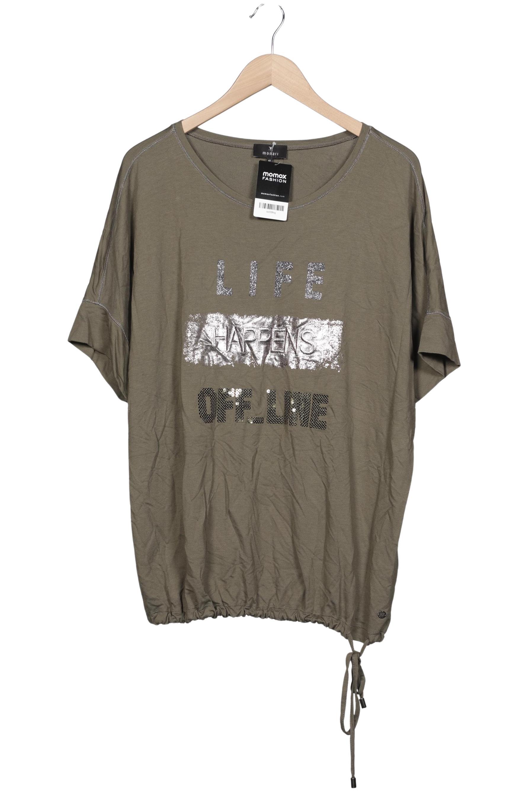 

monari Damen T-Shirt, grün, Gr. 46