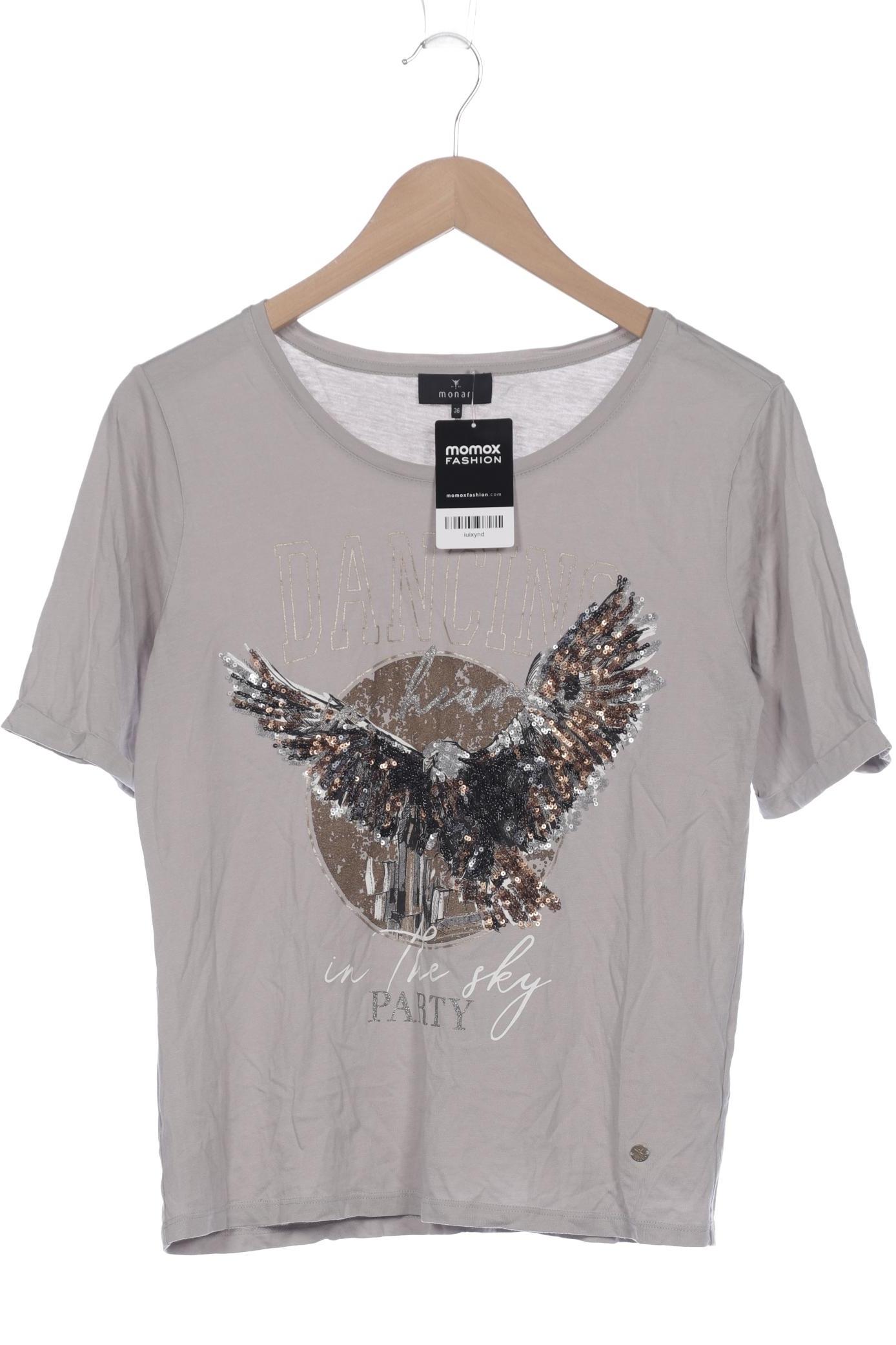 

monari Damen T-Shirt, grau, Gr. 36