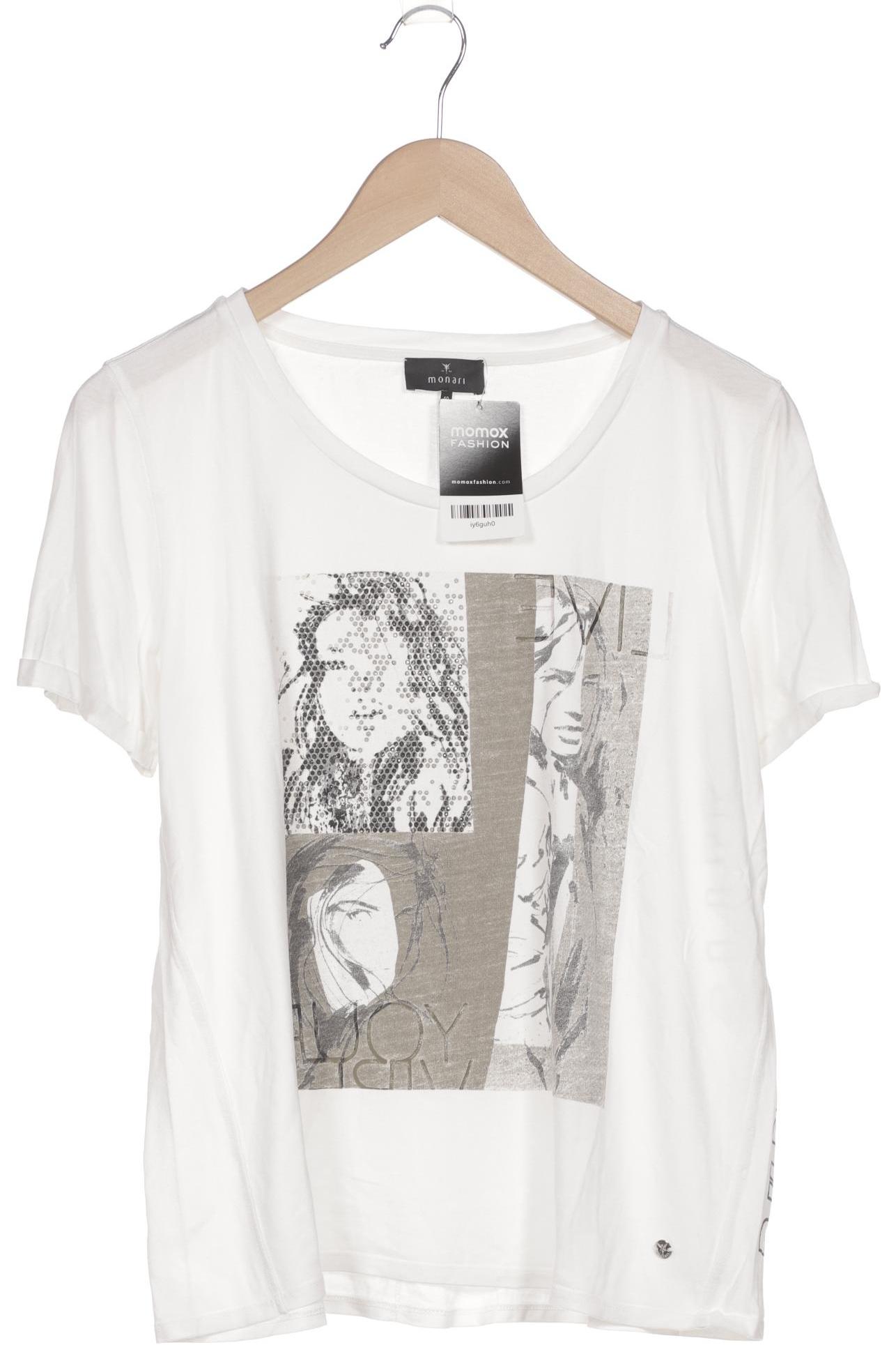 

monari Damen T-Shirt, weiß, Gr. 40