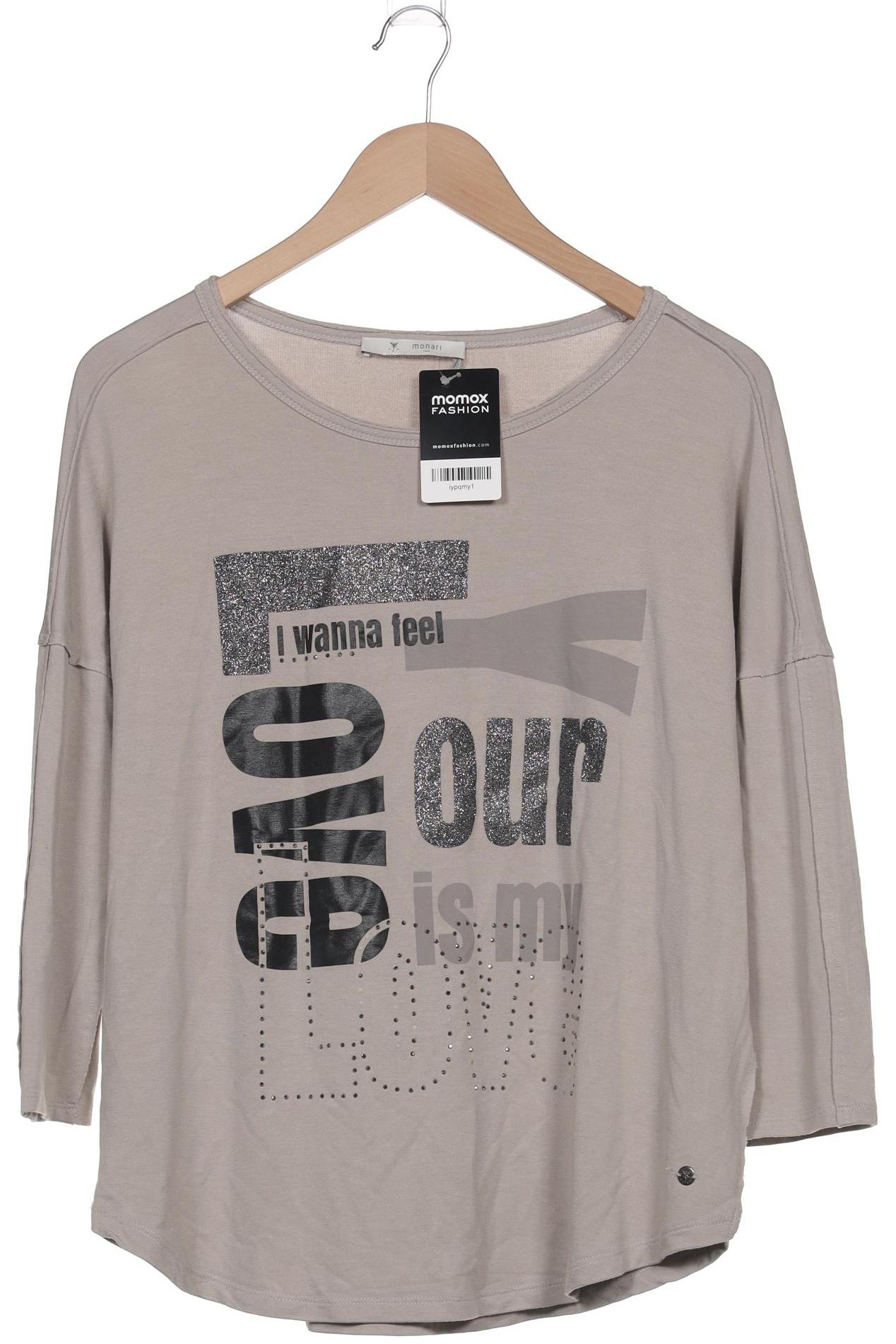 

monari Damen T-Shirt, beige, Gr. 40
