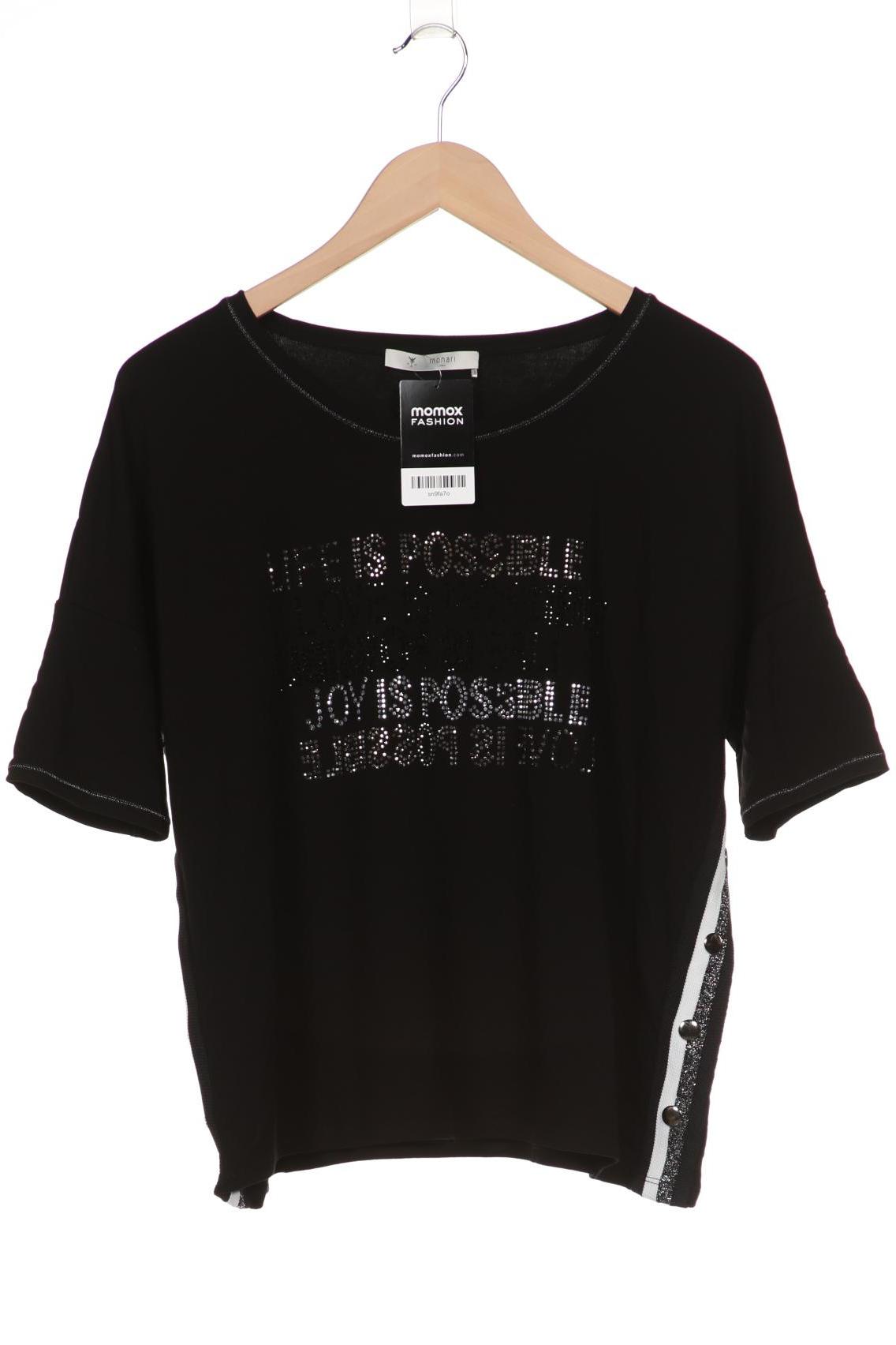 

monari Damen T-Shirt, schwarz