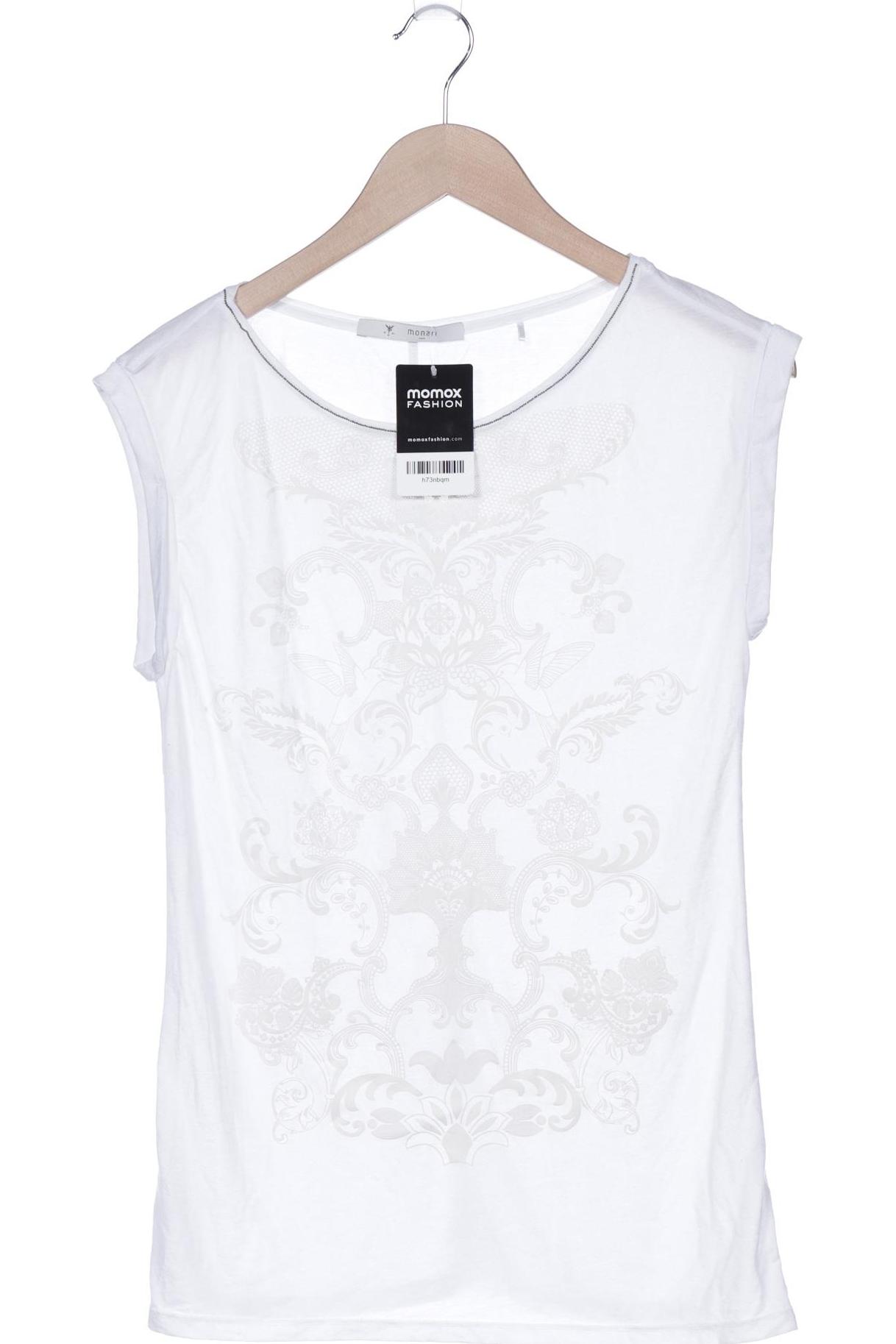 

monari Damen T-Shirt, weiß, Gr. 36