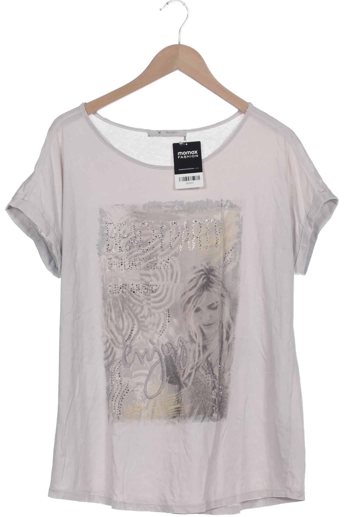 

monari Damen T-Shirt, grau, Gr. 44