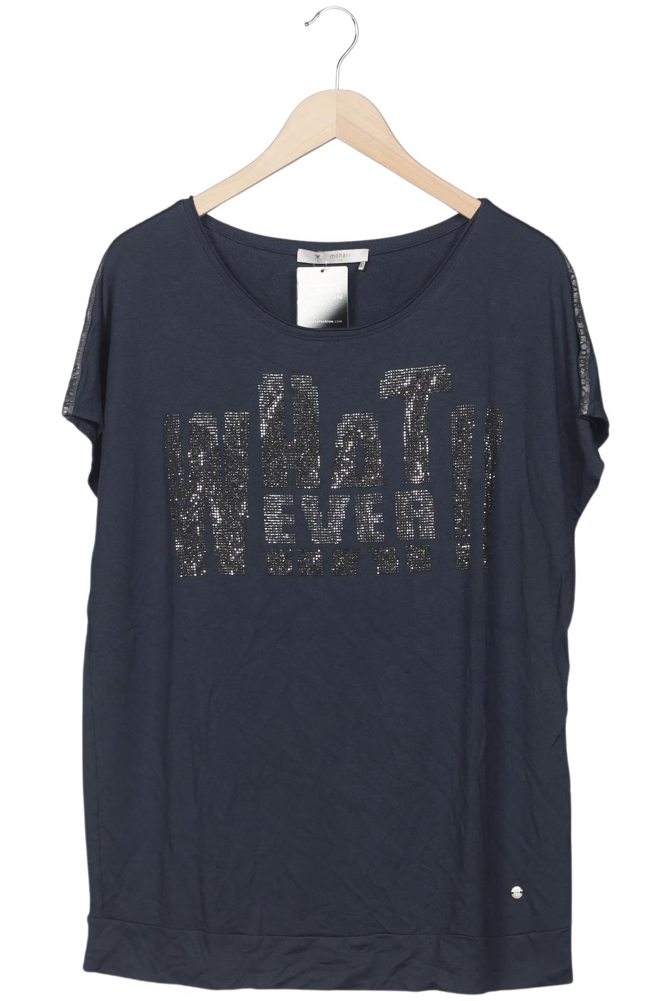 

monari Damen T-Shirt, marineblau, Gr. 46