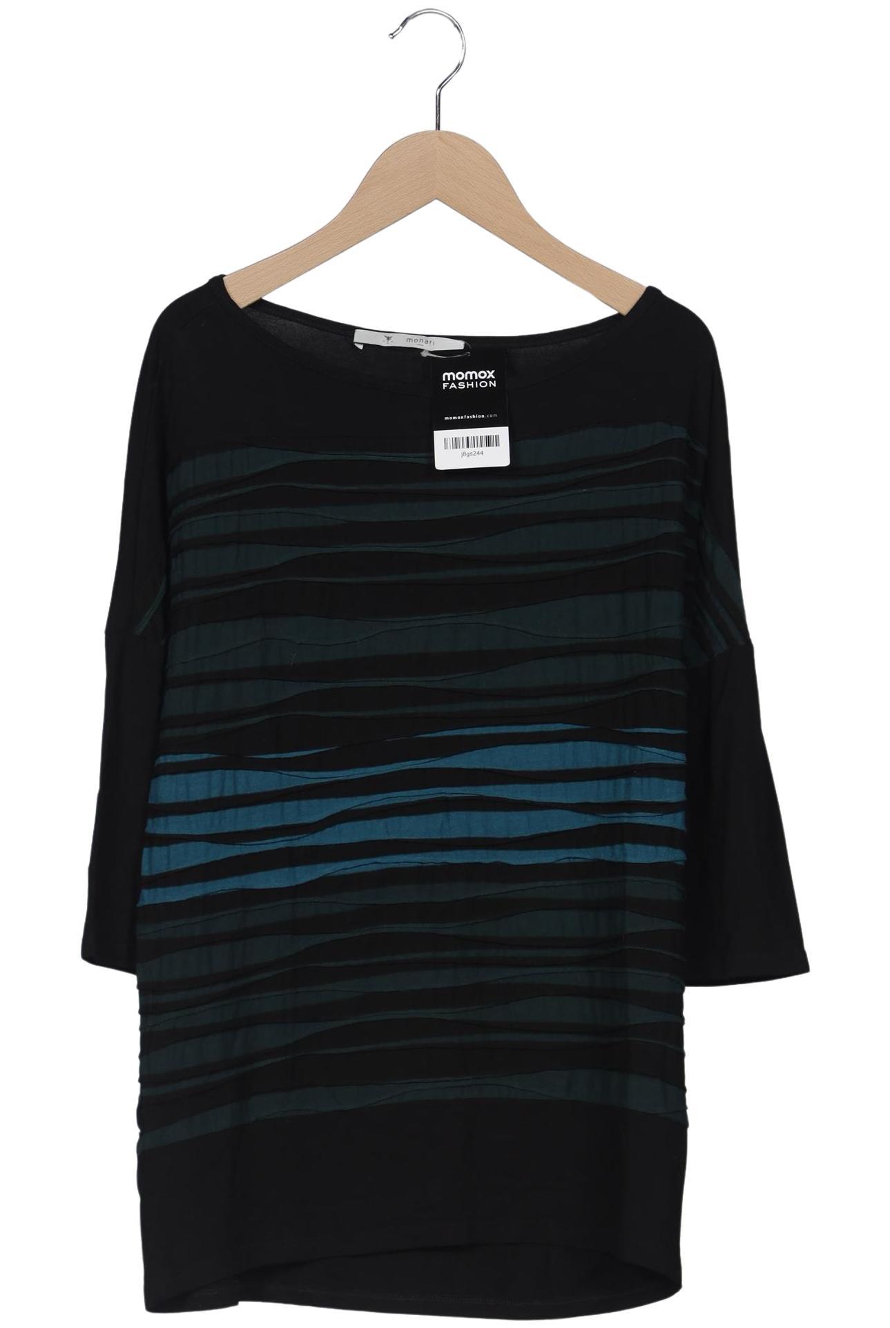 

monari Damen T-Shirt, schwarz, Gr. 38