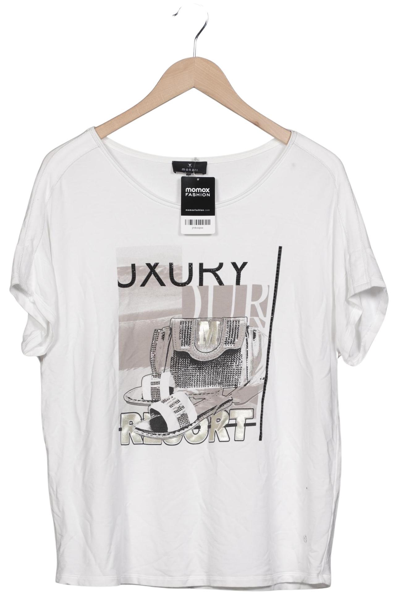 

monari Damen T-Shirt, weiß, Gr. 42