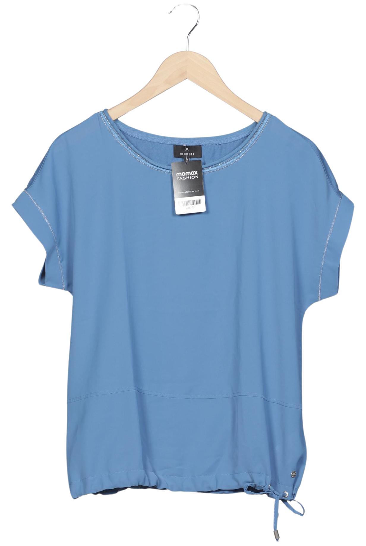 

monari Damen T-Shirt, blau, Gr. 38
