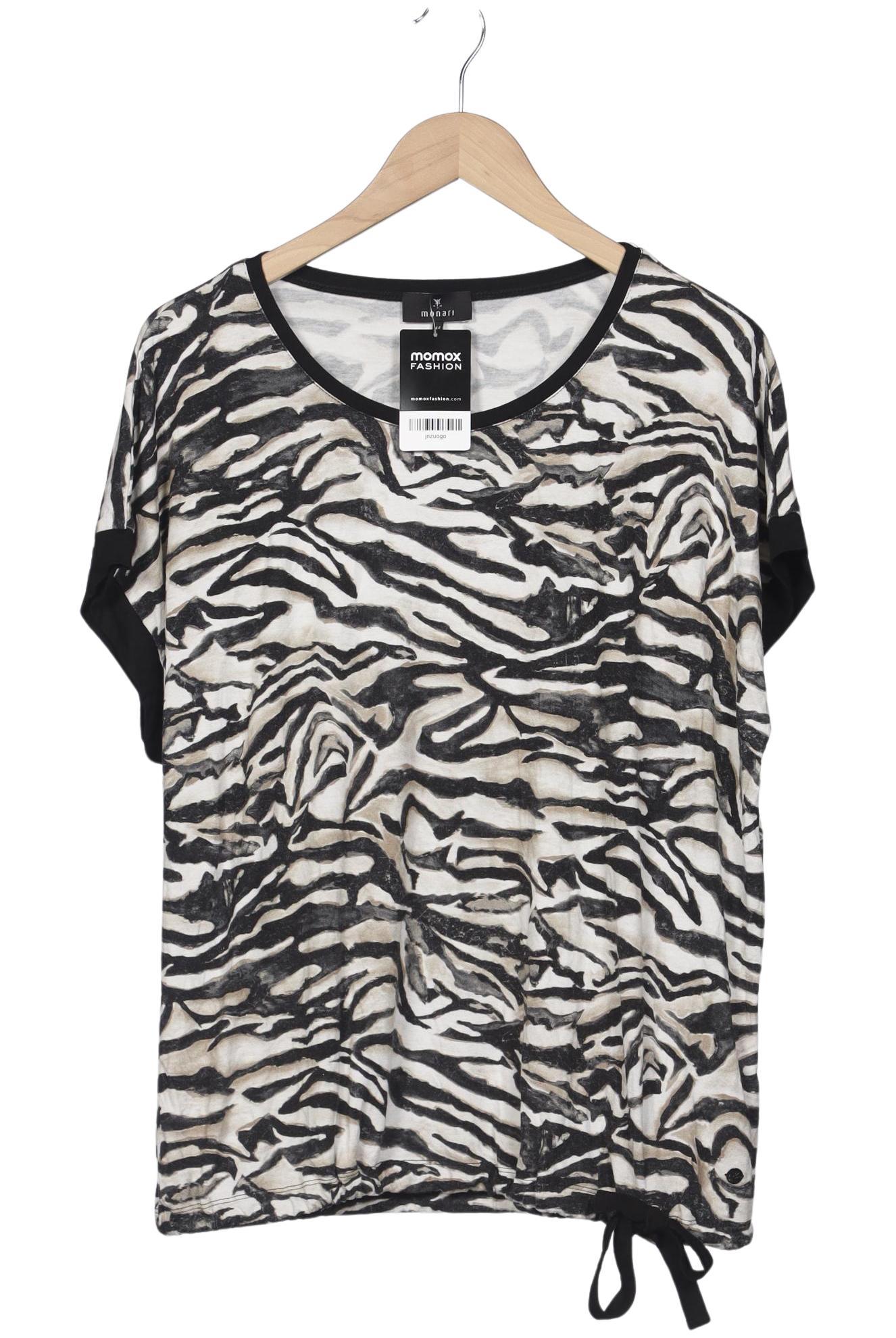 

monari Damen T-Shirt, schwarz, Gr. 44