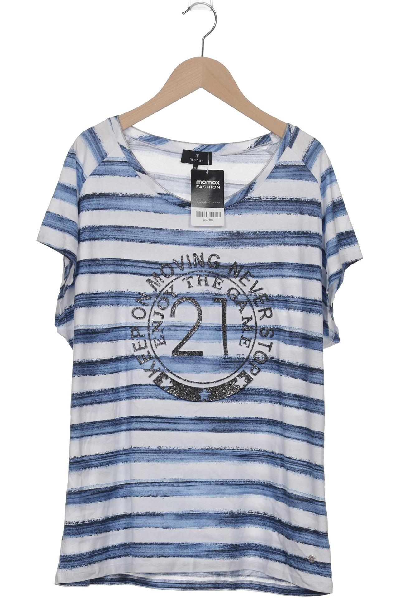 

monari Damen T-Shirt, blau, Gr. 40