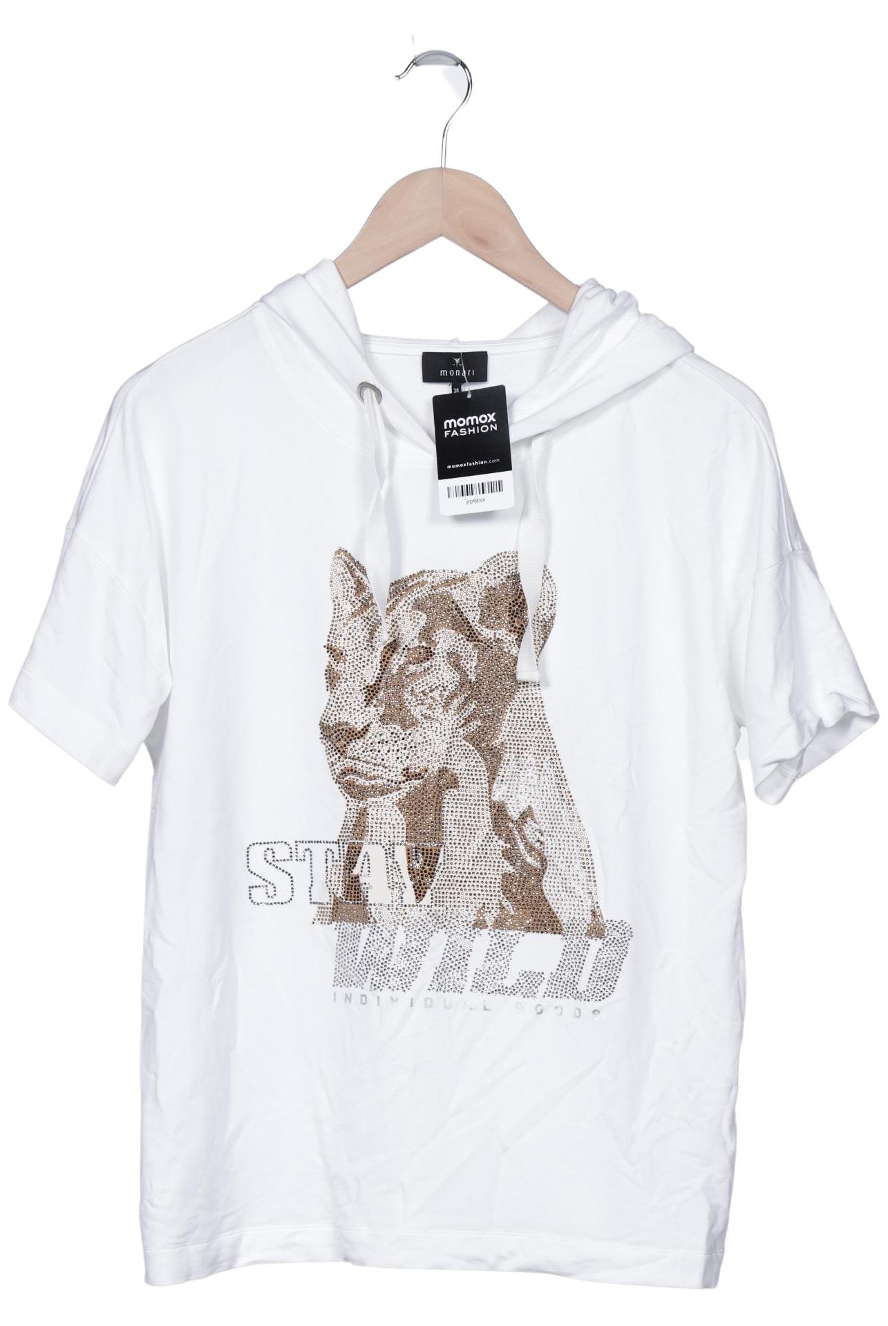 

monari Damen T-Shirt, weiß, Gr. 38