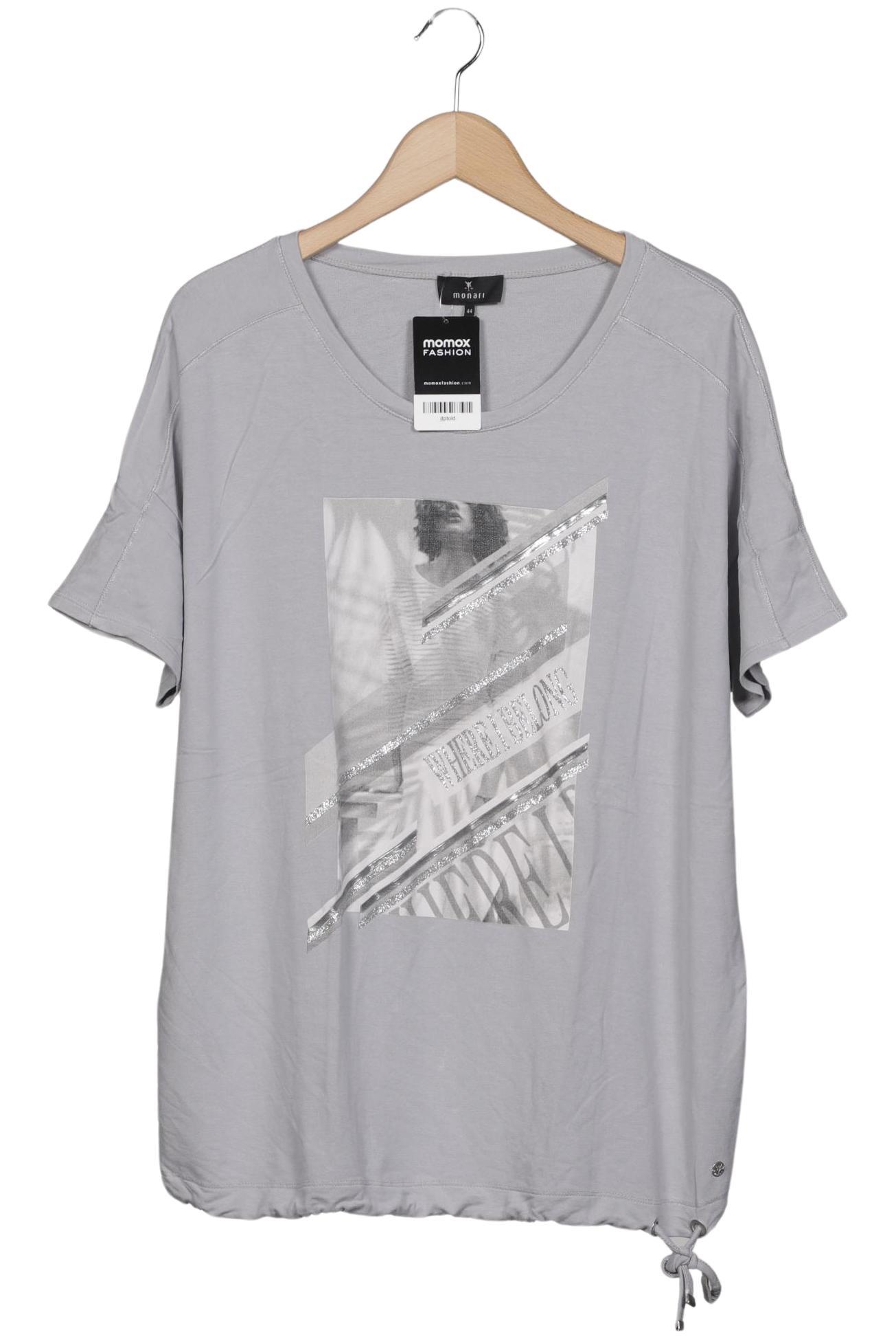 

monari Damen T-Shirt, grau, Gr. 44